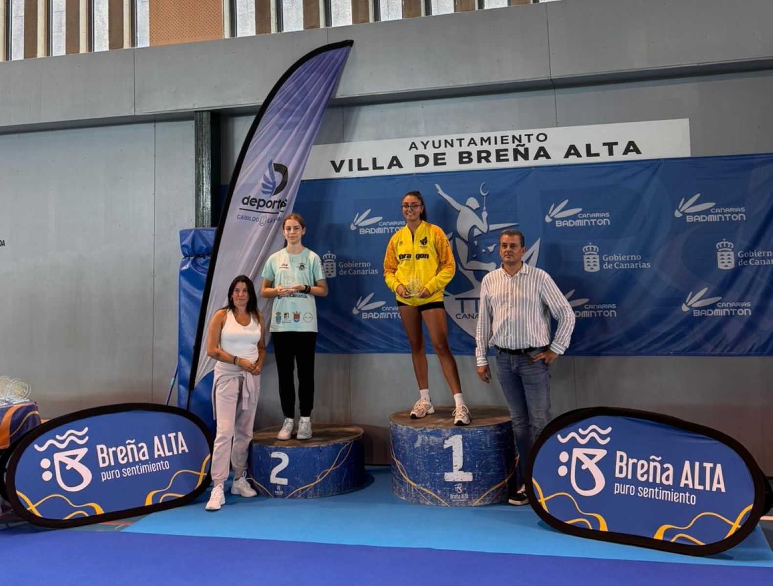 Auria Badminton Club. TOP TTR Breña Alta 