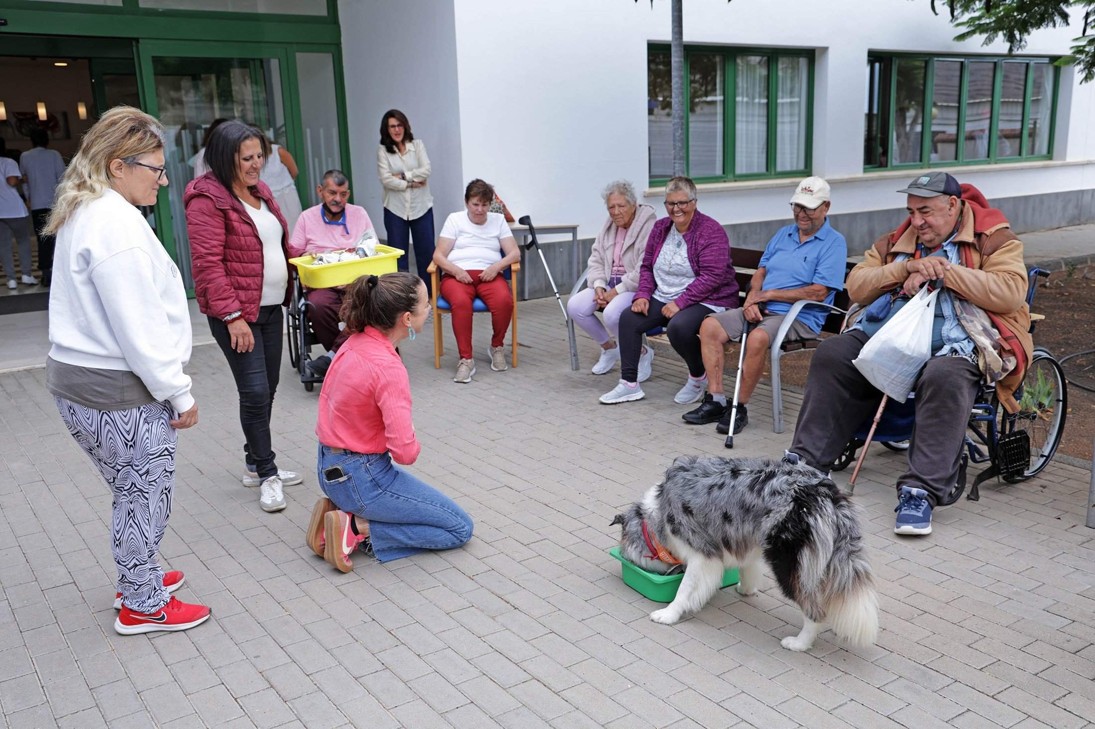 Mayores de Haría disfrutan del proyecto Salud Mental y Mayores