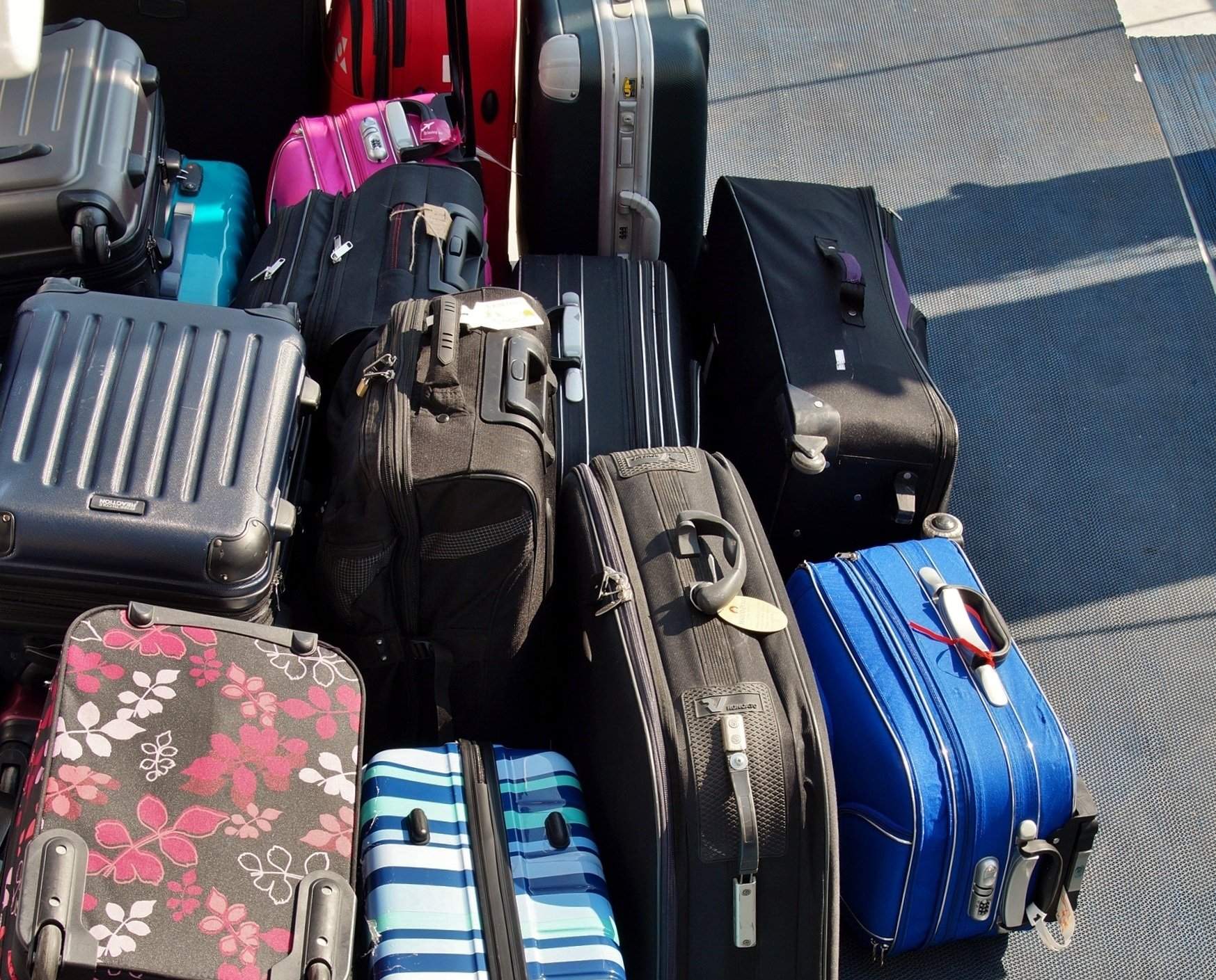 Varios tipos de equipaje de mano