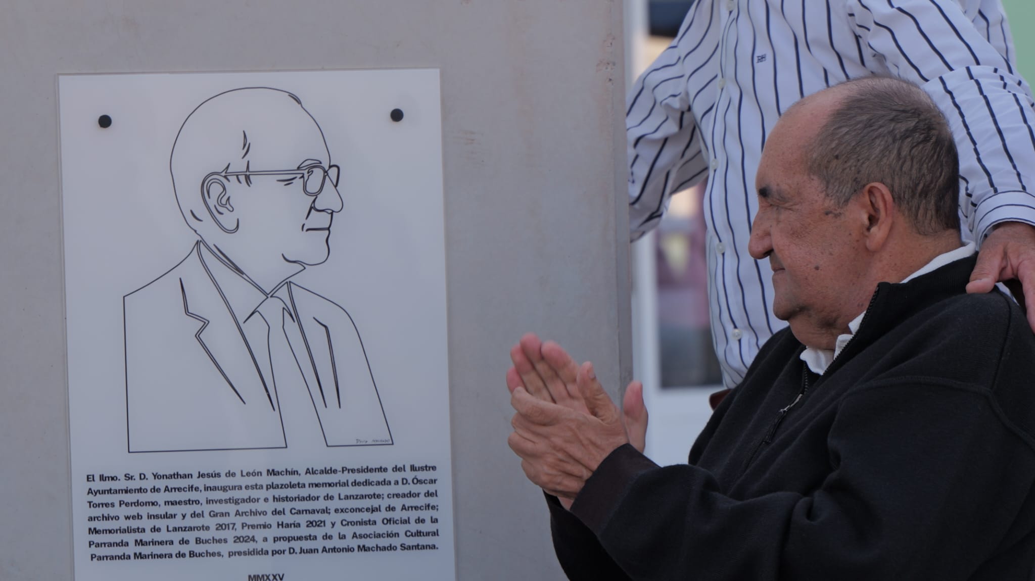 Plazoleta 'Óscar Torres' en Arrecife 