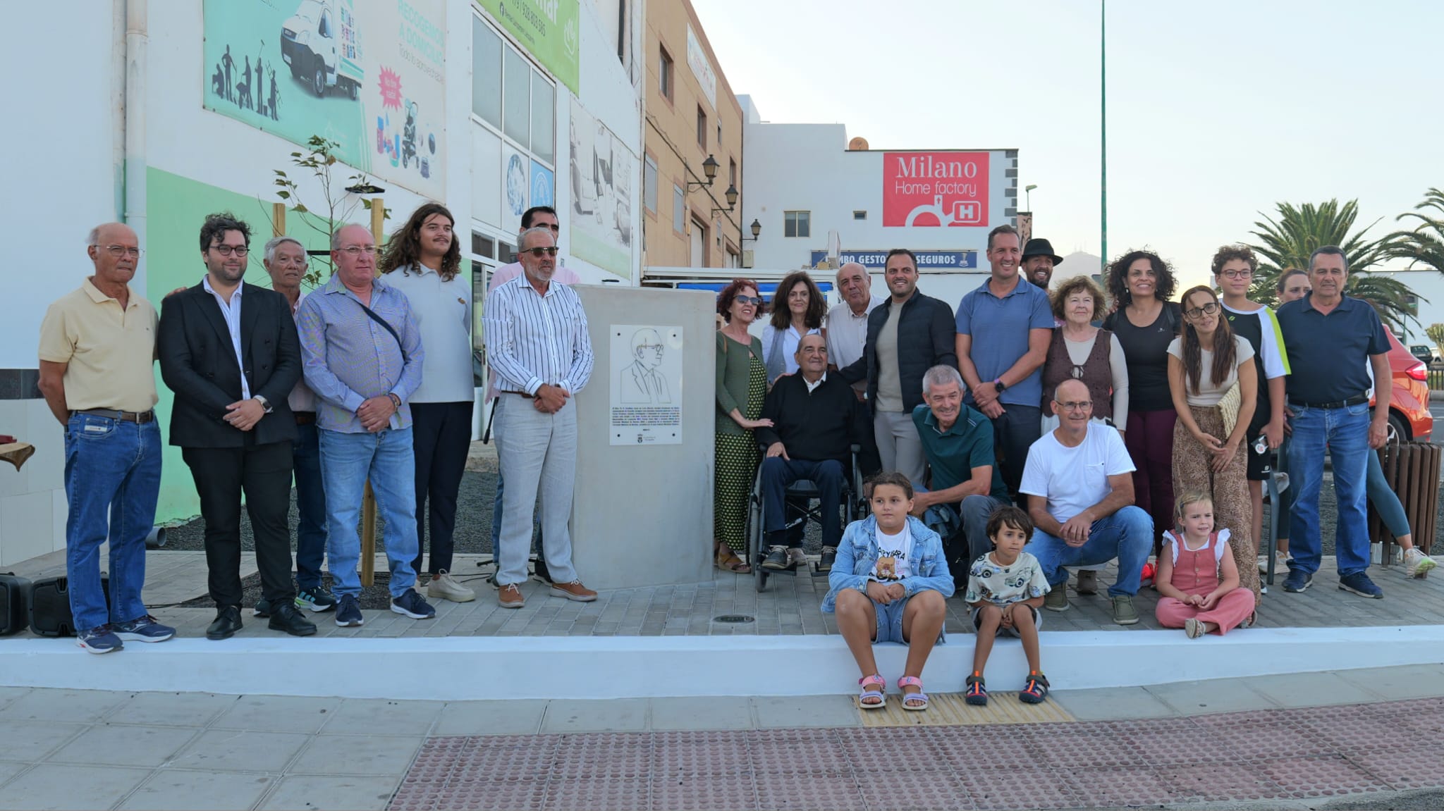Plazoleta 'Óscar Torres' en Arrecife 