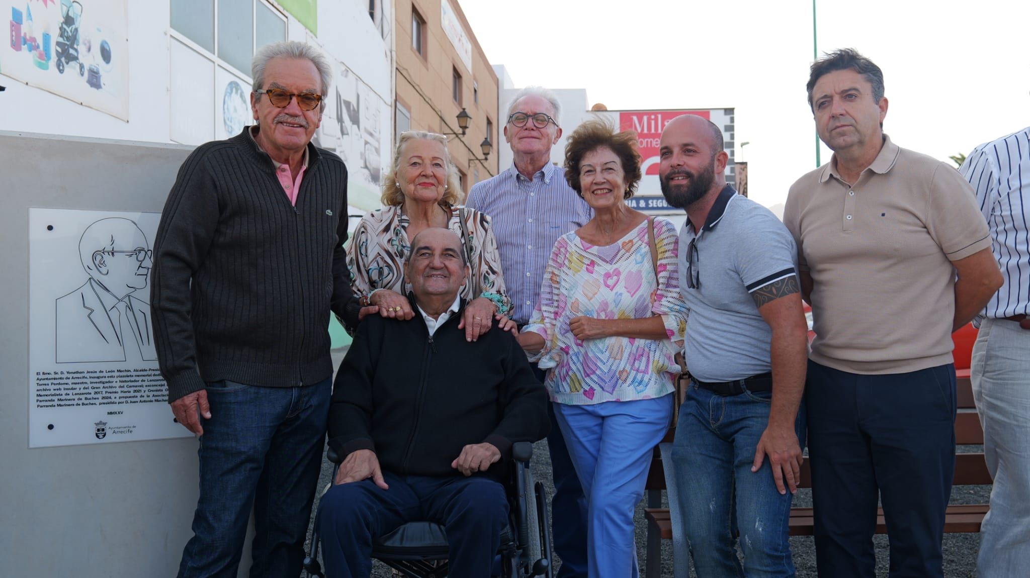 Plazoleta 'Óscar Torres' en Arrecife 
