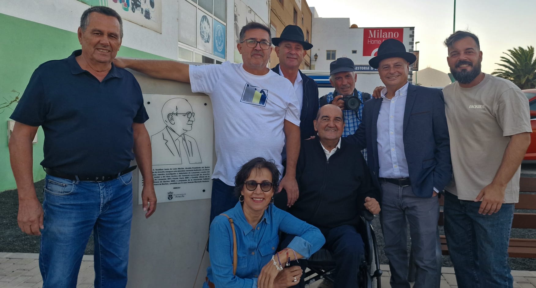 Plazoleta 'Óscar Torres' en Arrecife 