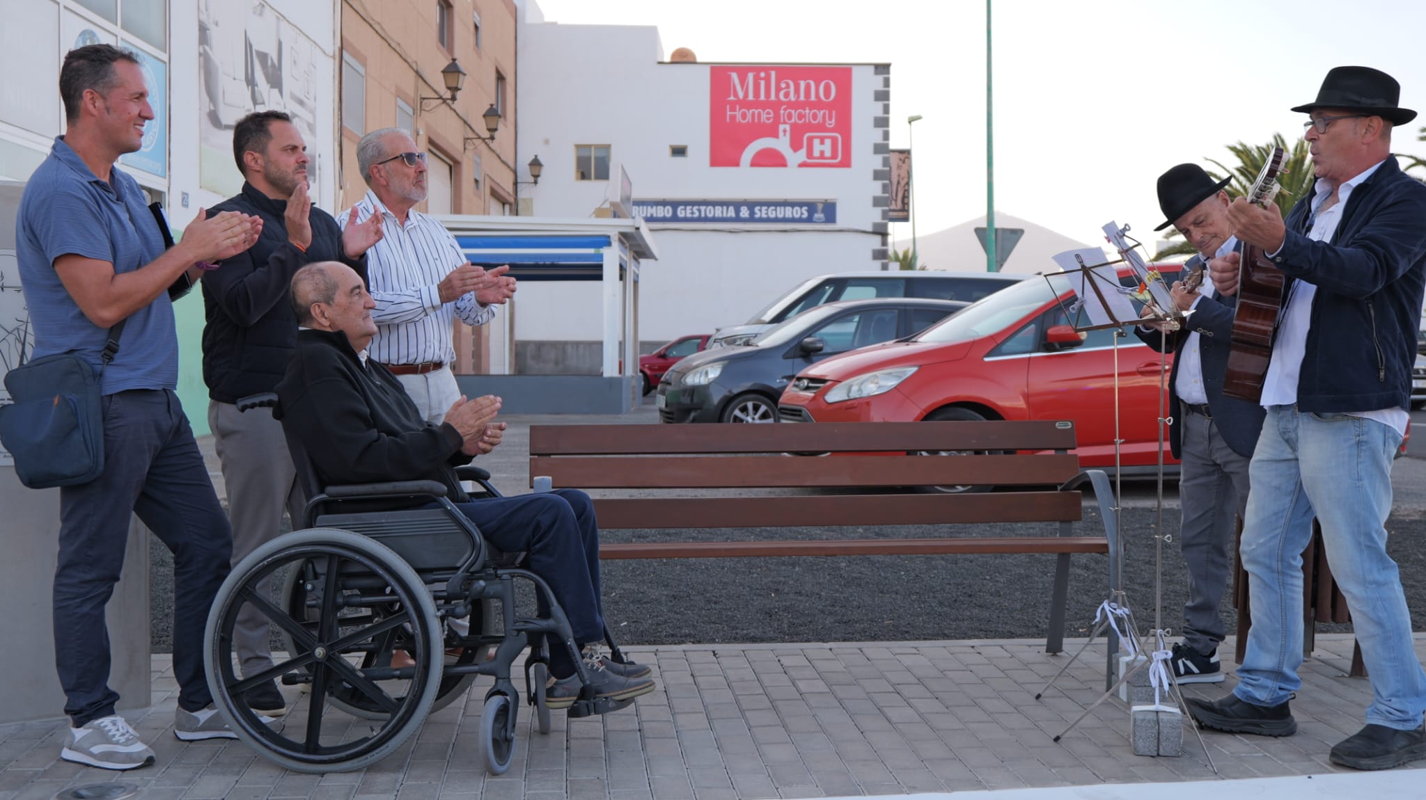 Plazoleta 'Óscar Torres' en Arrecife 