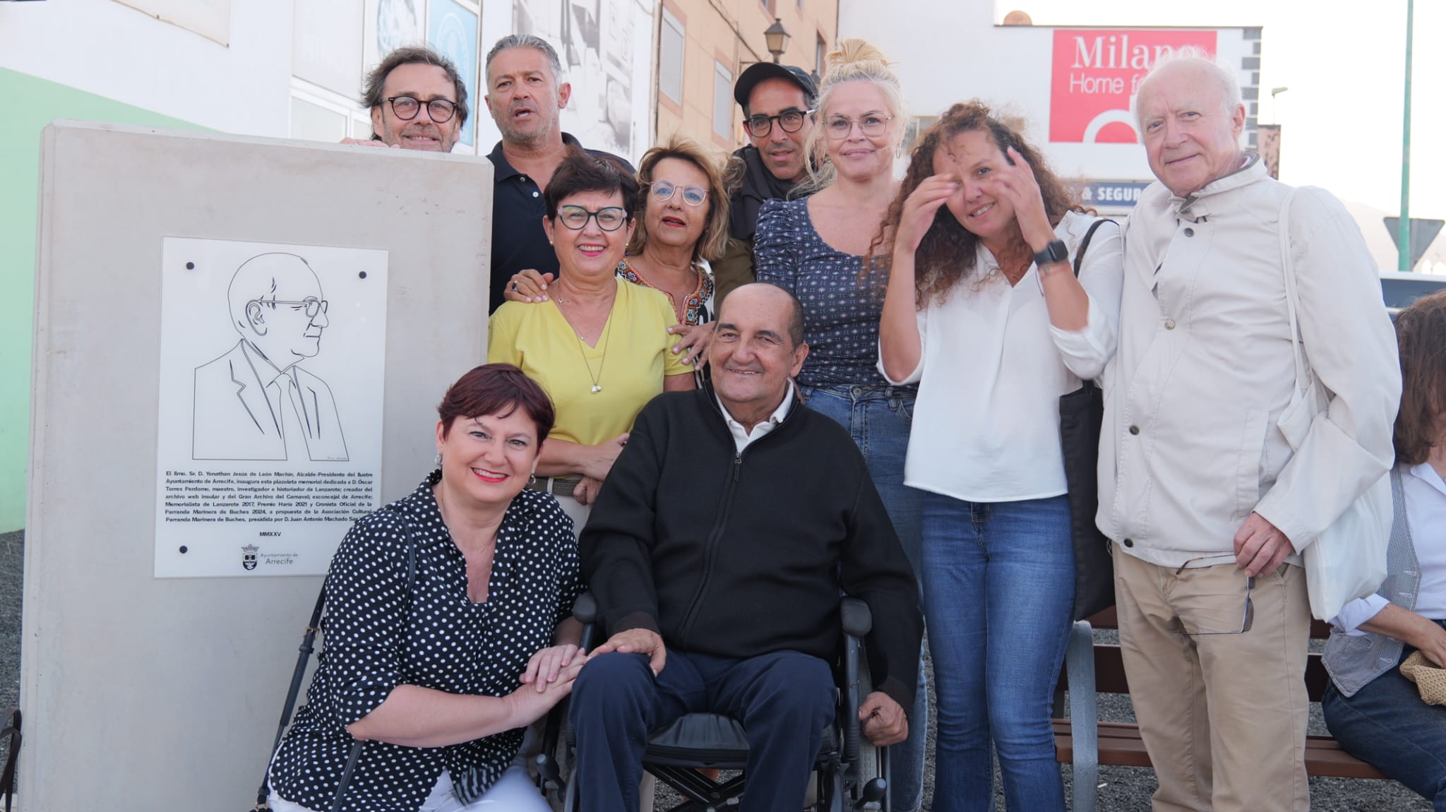 Plazoleta 'Óscar Torres' en Arrecife 