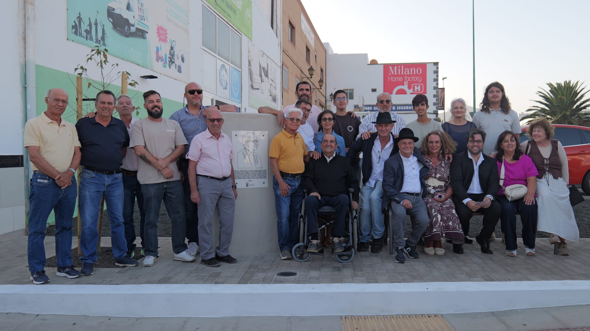 Plazoleta 'Óscar Torres' en Arrecife 