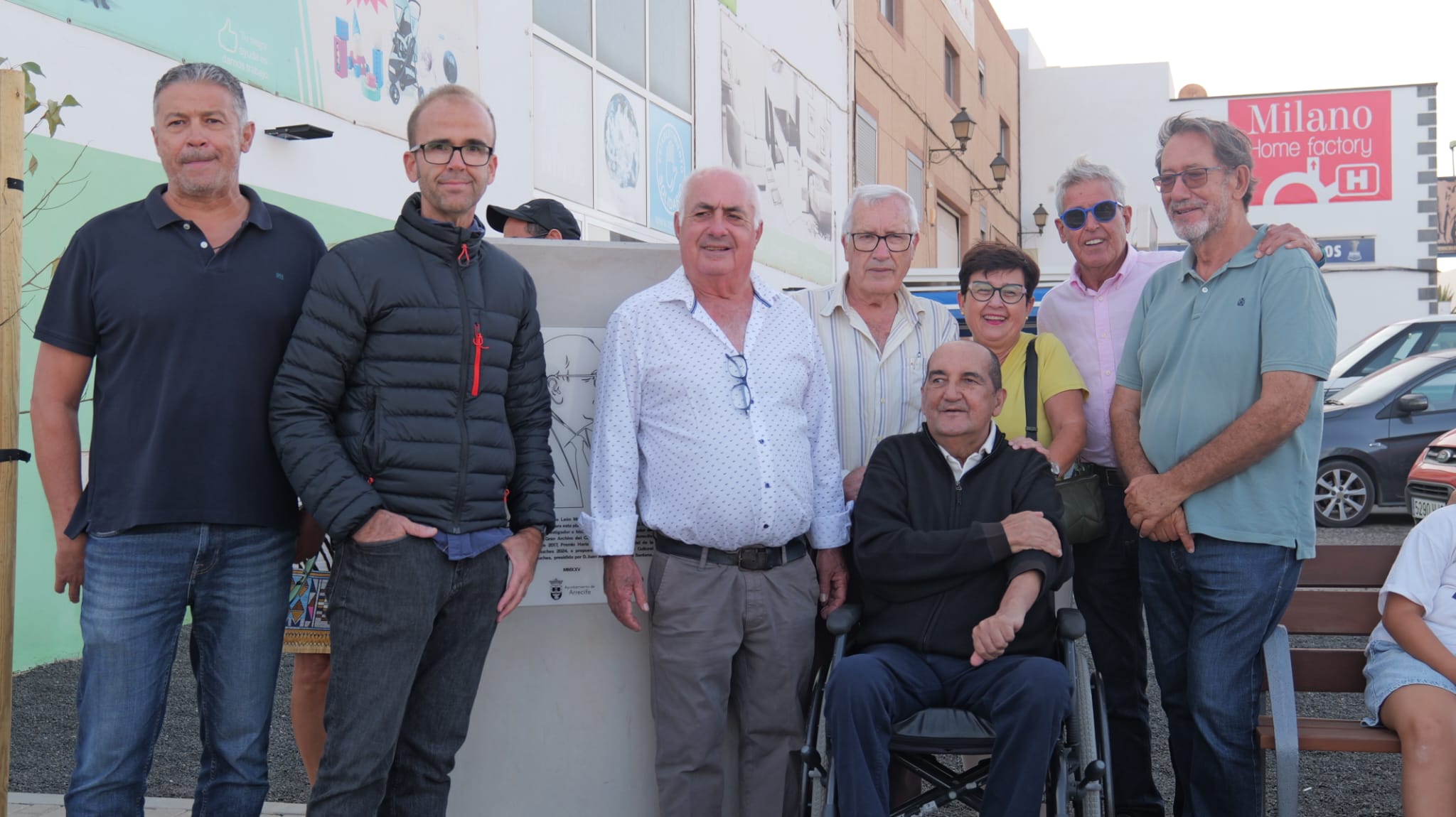 Plazoleta 'Óscar Torres' en Arrecife 