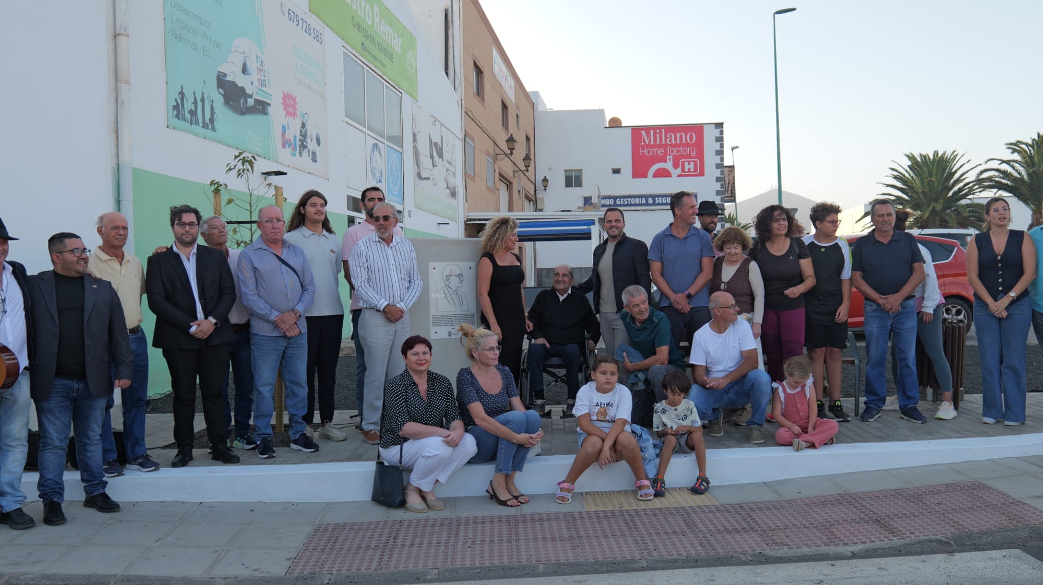 Plazoleta 'Óscar Torres' en Arrecife 