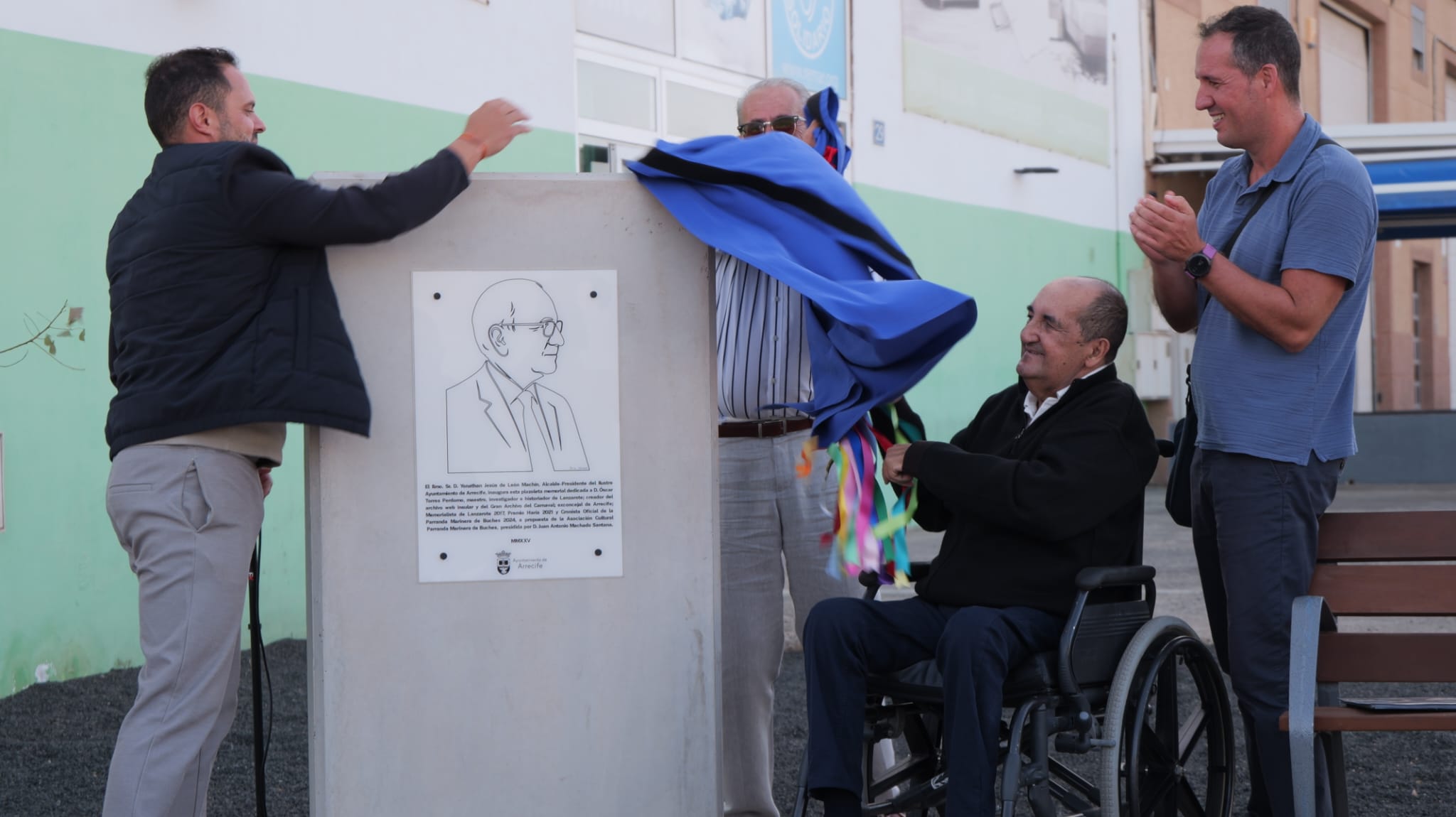 Plazoleta 'Óscar Torres' en Arrecife 