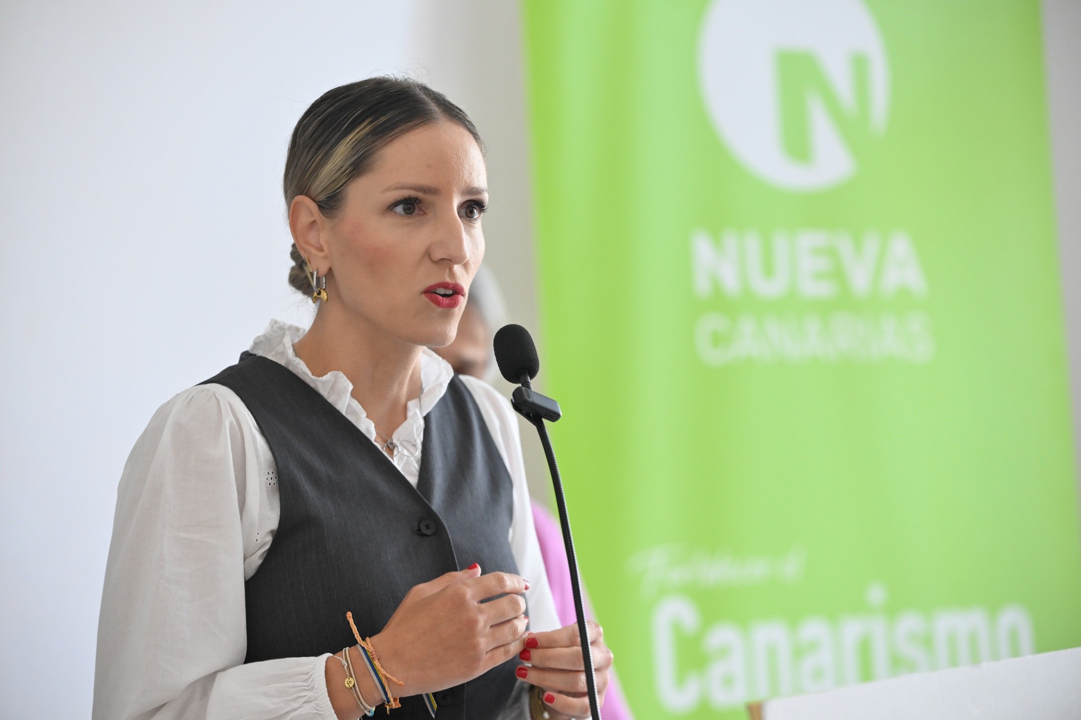 Sheila Guillén, portavoz de NC