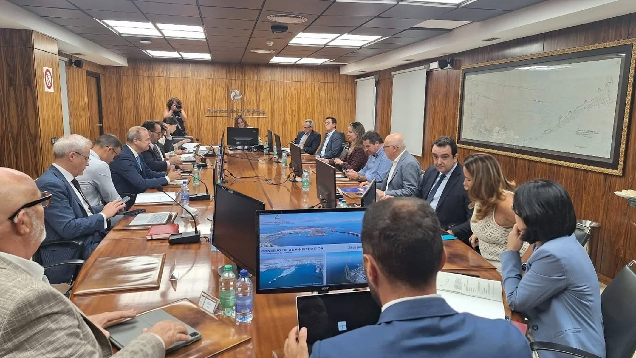 Reunión del Consejo de la Autoridad Portuaria de Las Palmas