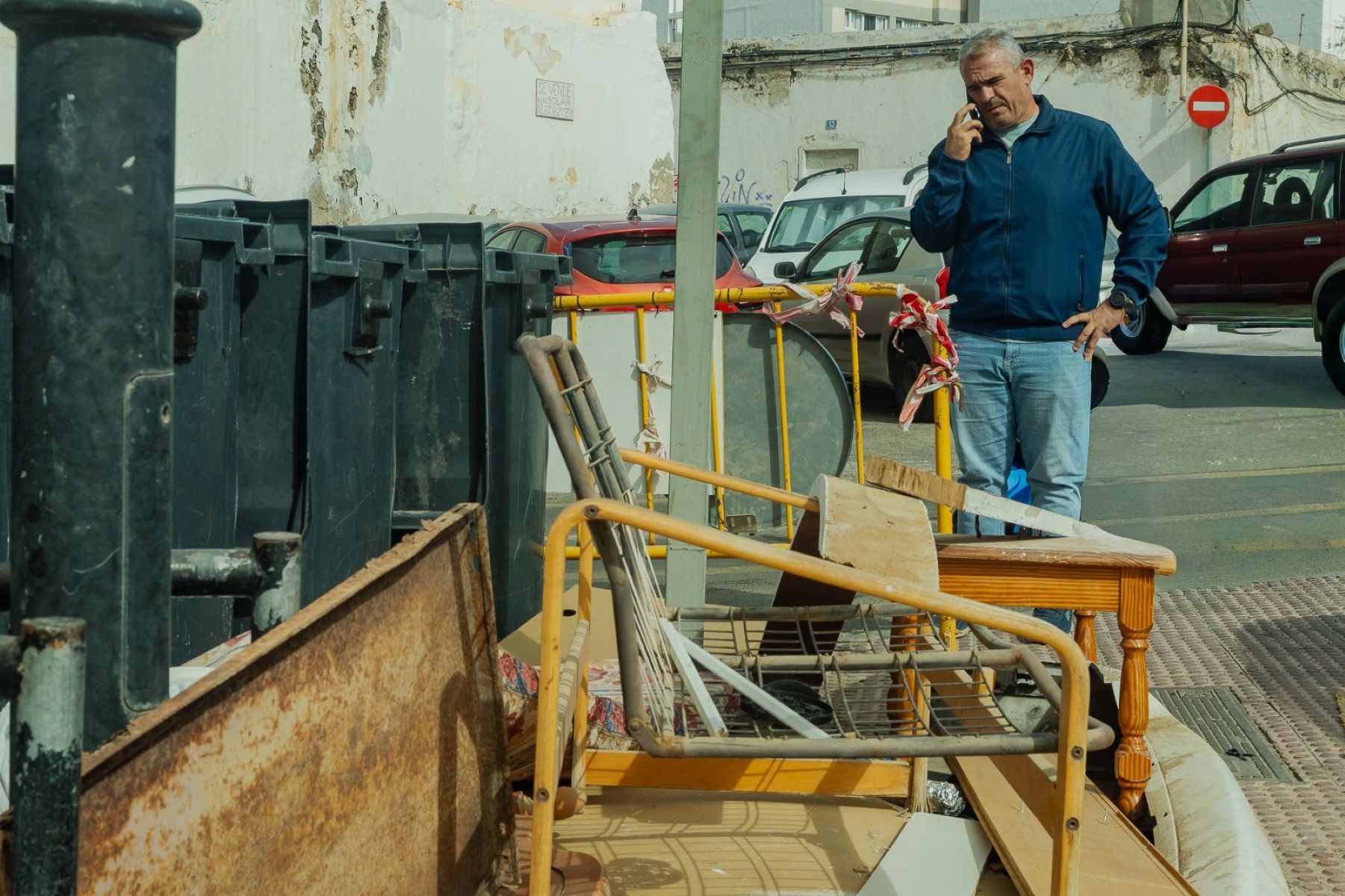 Jacobo Lemes anuncia el refuerzo del servicio de recogida de enseres