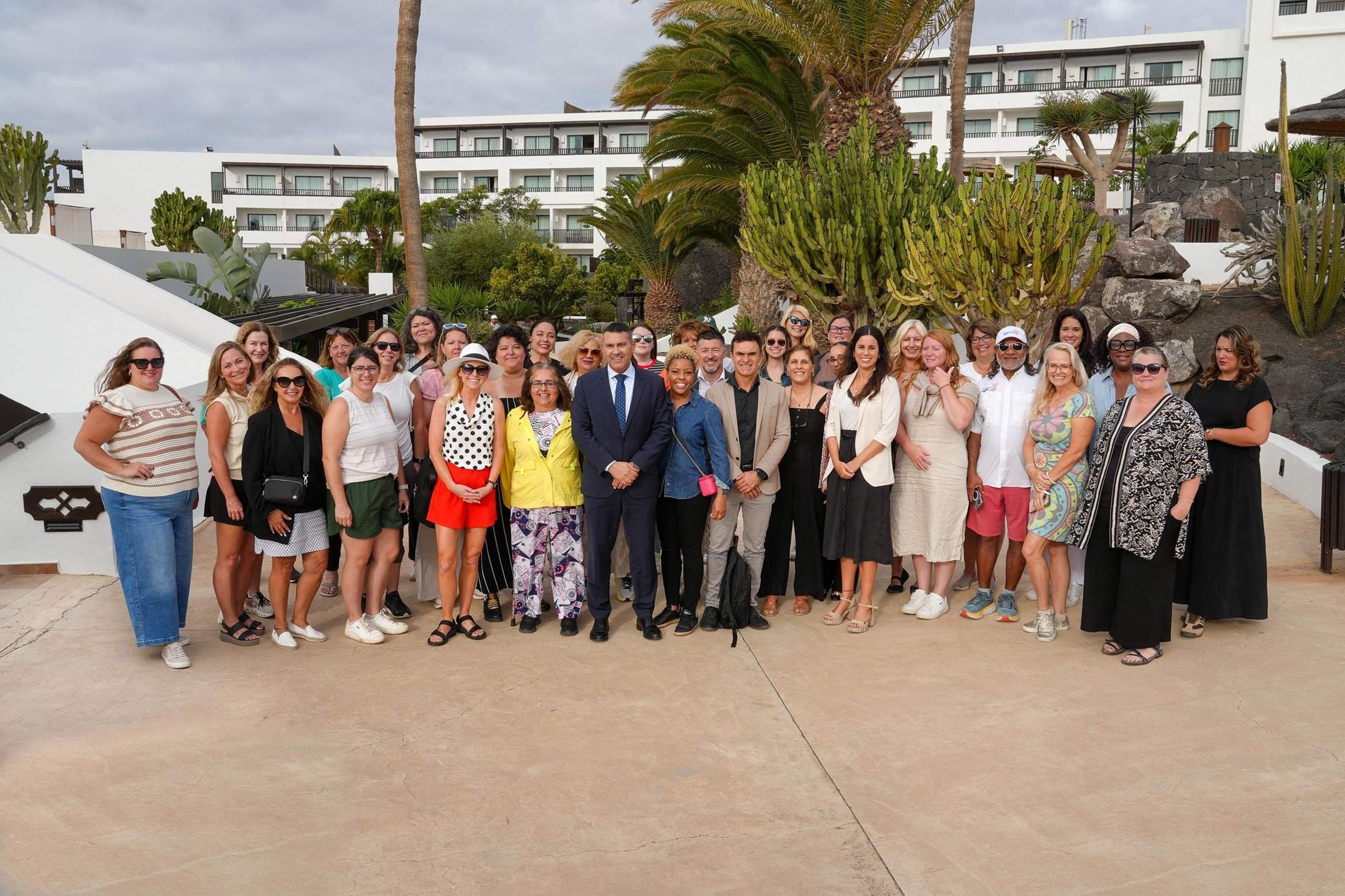 Agentes de viaje procedentes de Estados Unidos y Canadá