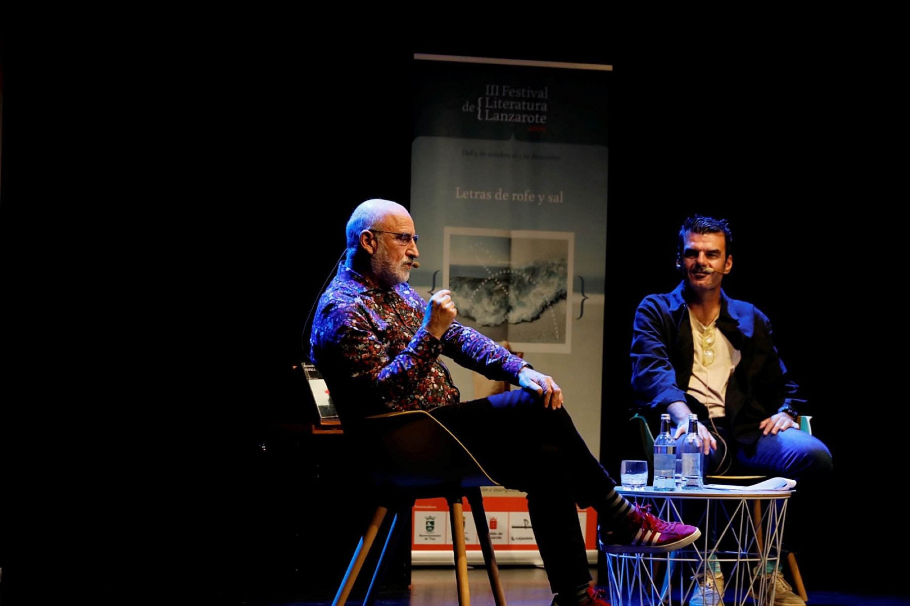 Fernando Aramburo con Carlos  Battaglini