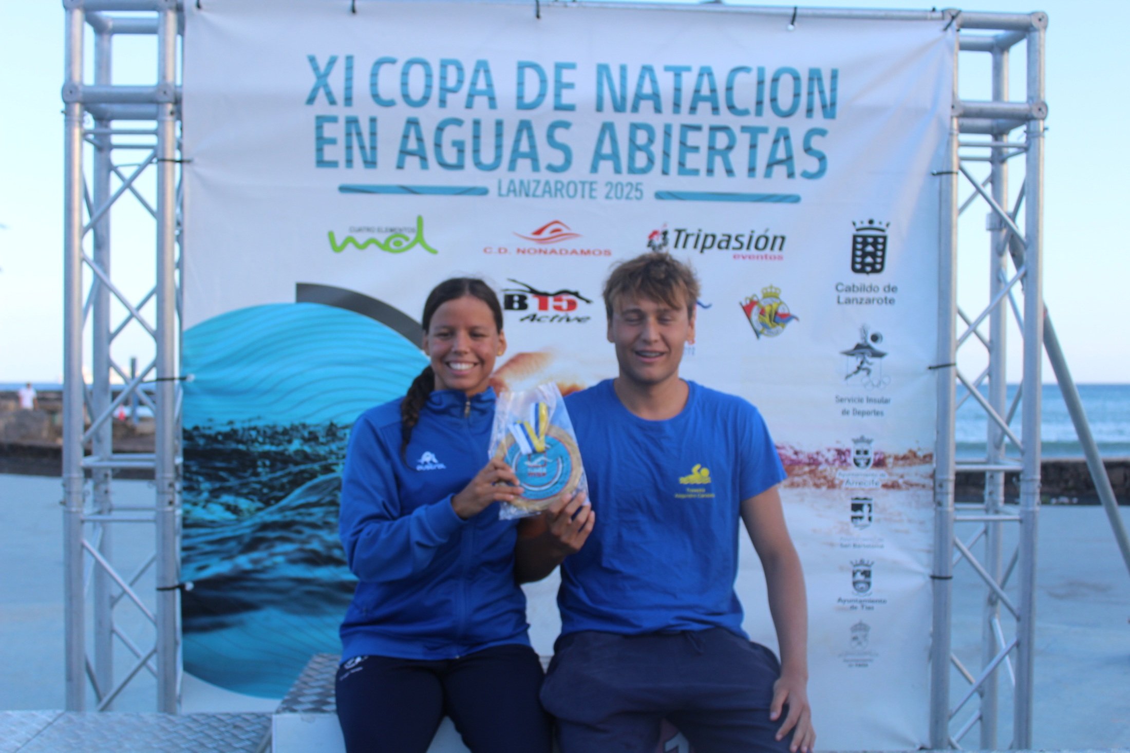 Herminio Fernández y Naira Jaén