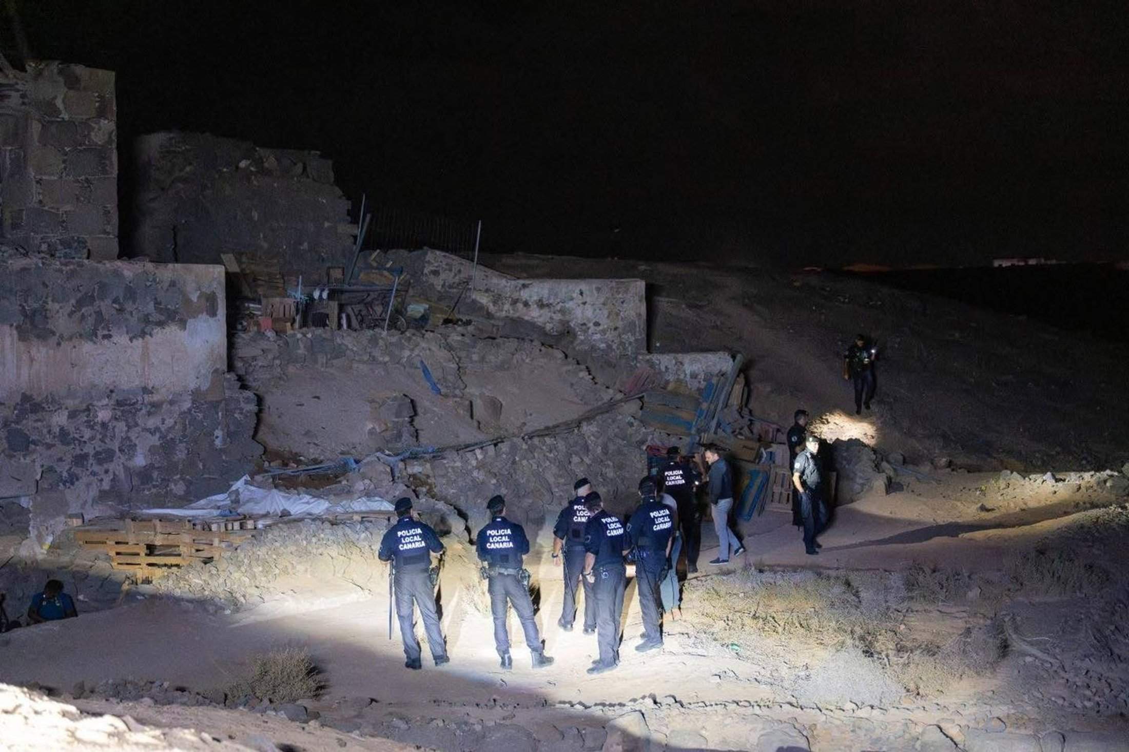 La policía intensifica la vigilancia en las antiguas salinas de Porto Naos