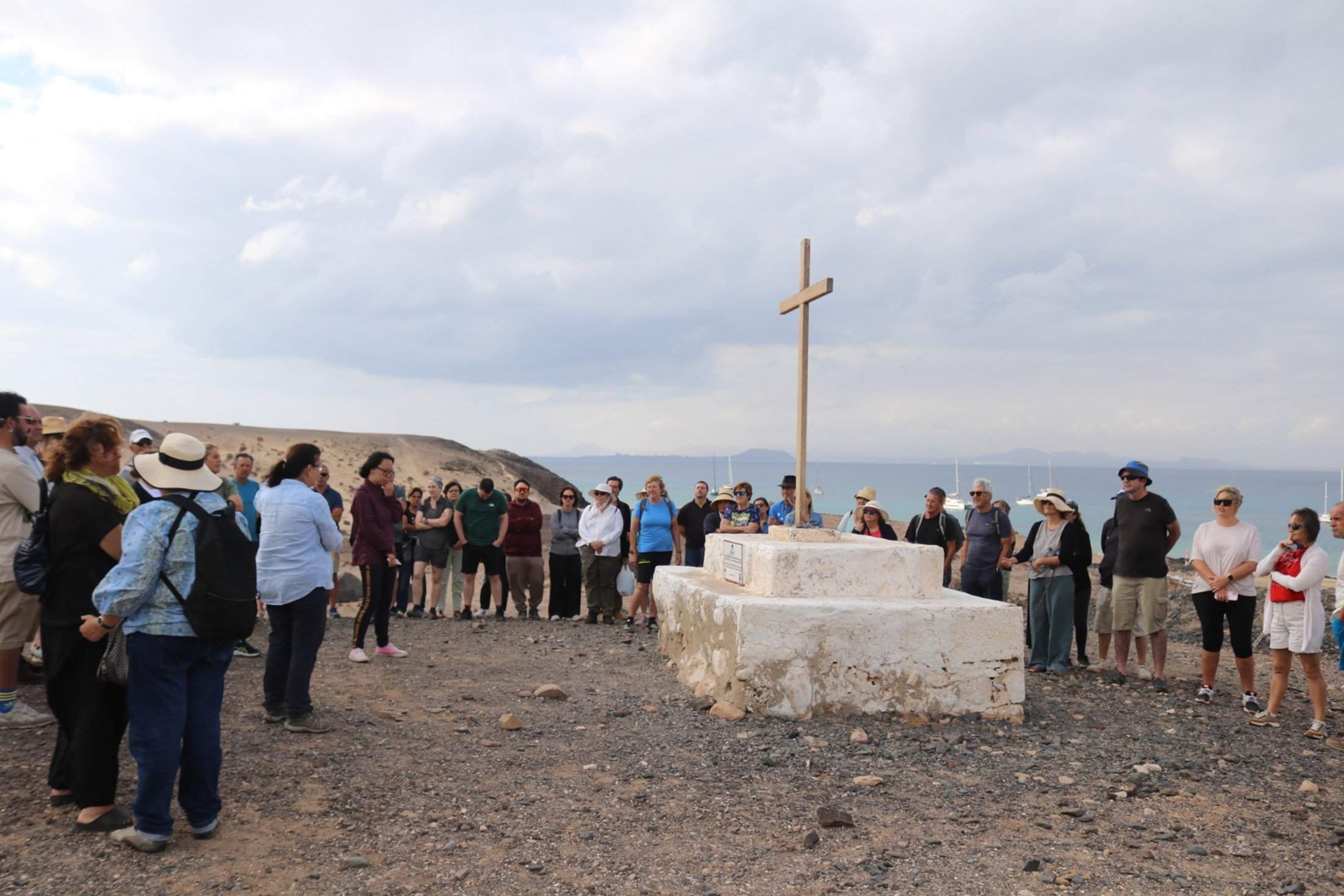 Visita al yaicimeinto de Rubicón