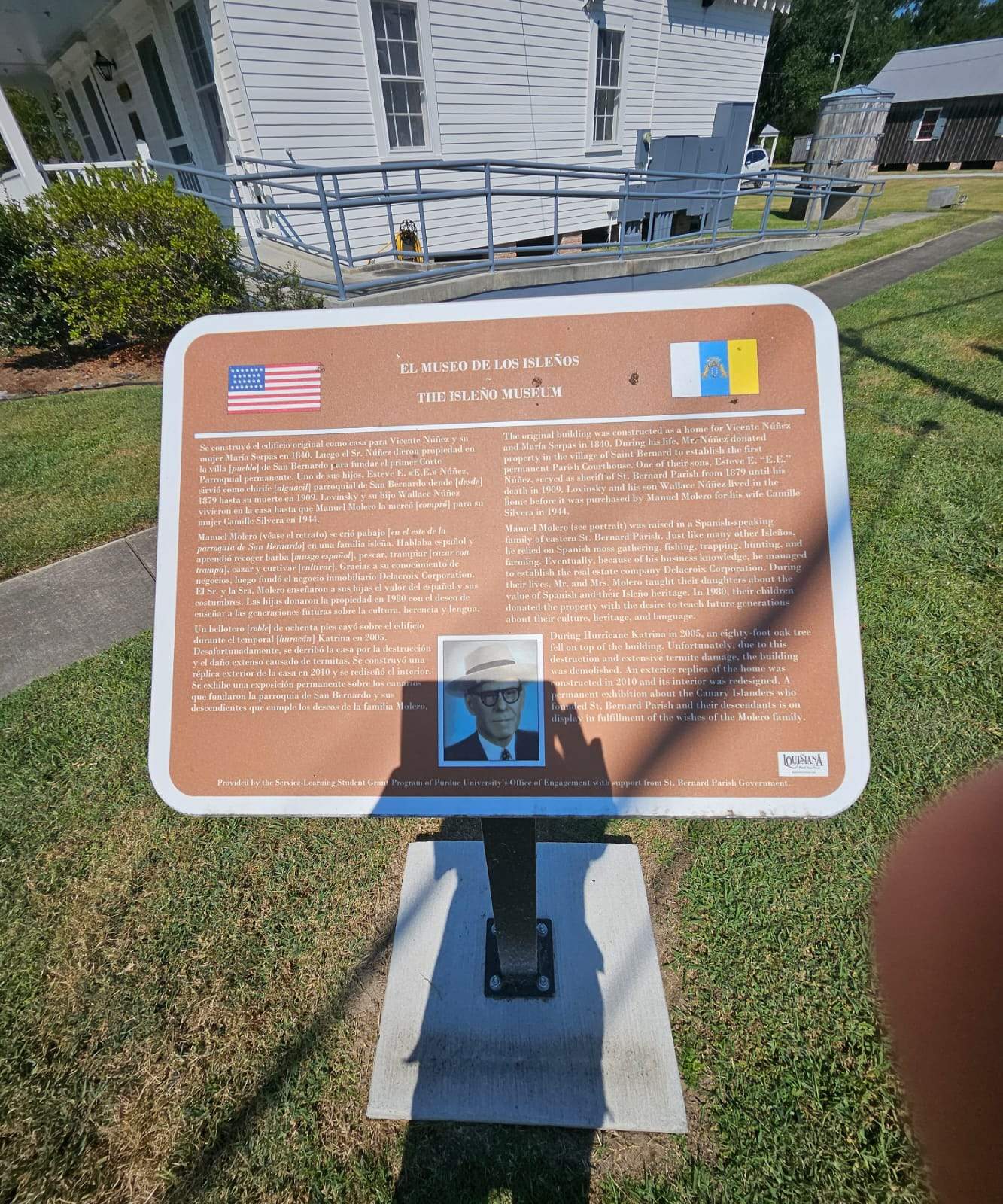 Museo de Los Isleños, en St. Bernard Parish, Luisiana. Foto: Nauzet Betancort Museo de Los Isleños, en St. Bernard Parish, Luisiana. Foto: Nauzet Betancort
