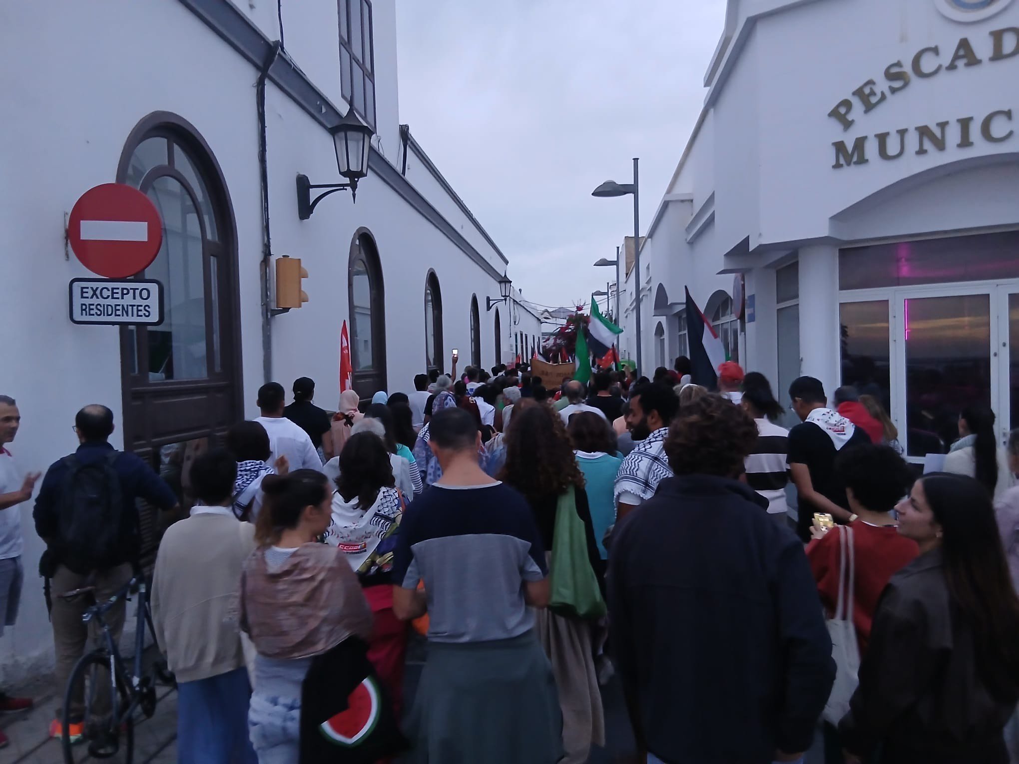 Movilización de CCOO por Palestina. Foto: CCOO.