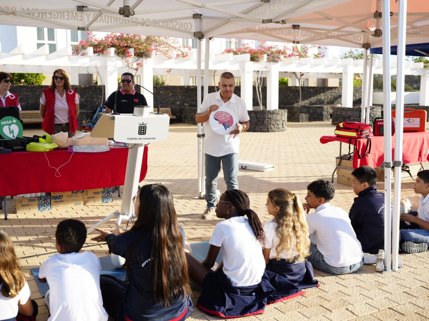 Emergencias de Lanzarote conmemora el Día Europeo del Paro Cardíaco Emergencias de Lanzarote conmemora el Día Europeo del Paro Cardíaco