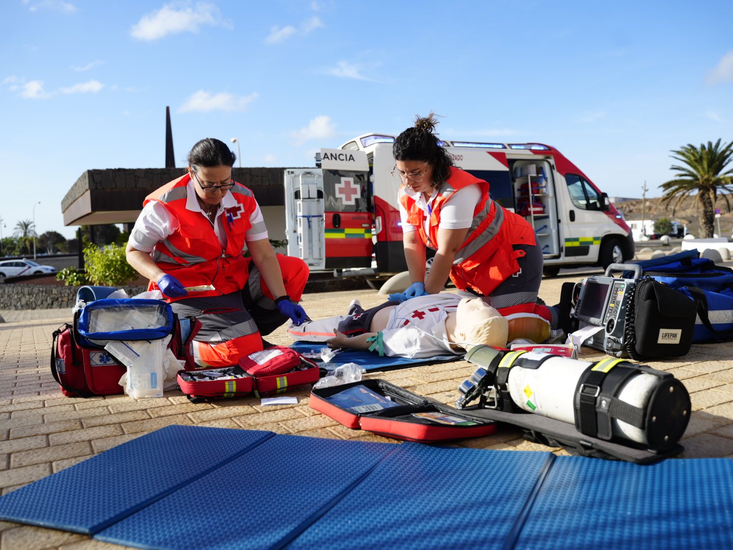 Emergencias de Lanzarote conmemora el Día Europeo del Paro Cardíaco Emergencias de Lanzarote conmemora el Día Europeo del Paro Cardíaco
