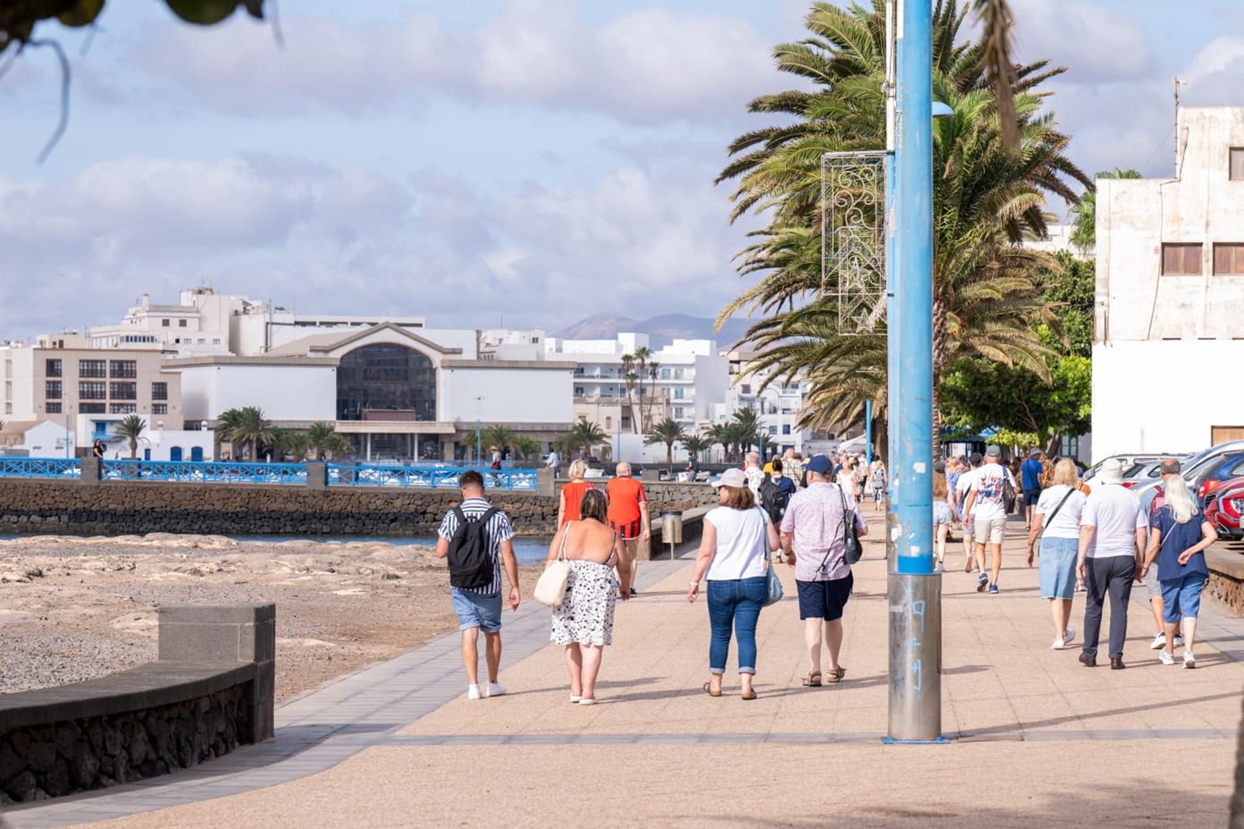 Cruceristas en Arrecife el jueves 16 de octubre de 2025