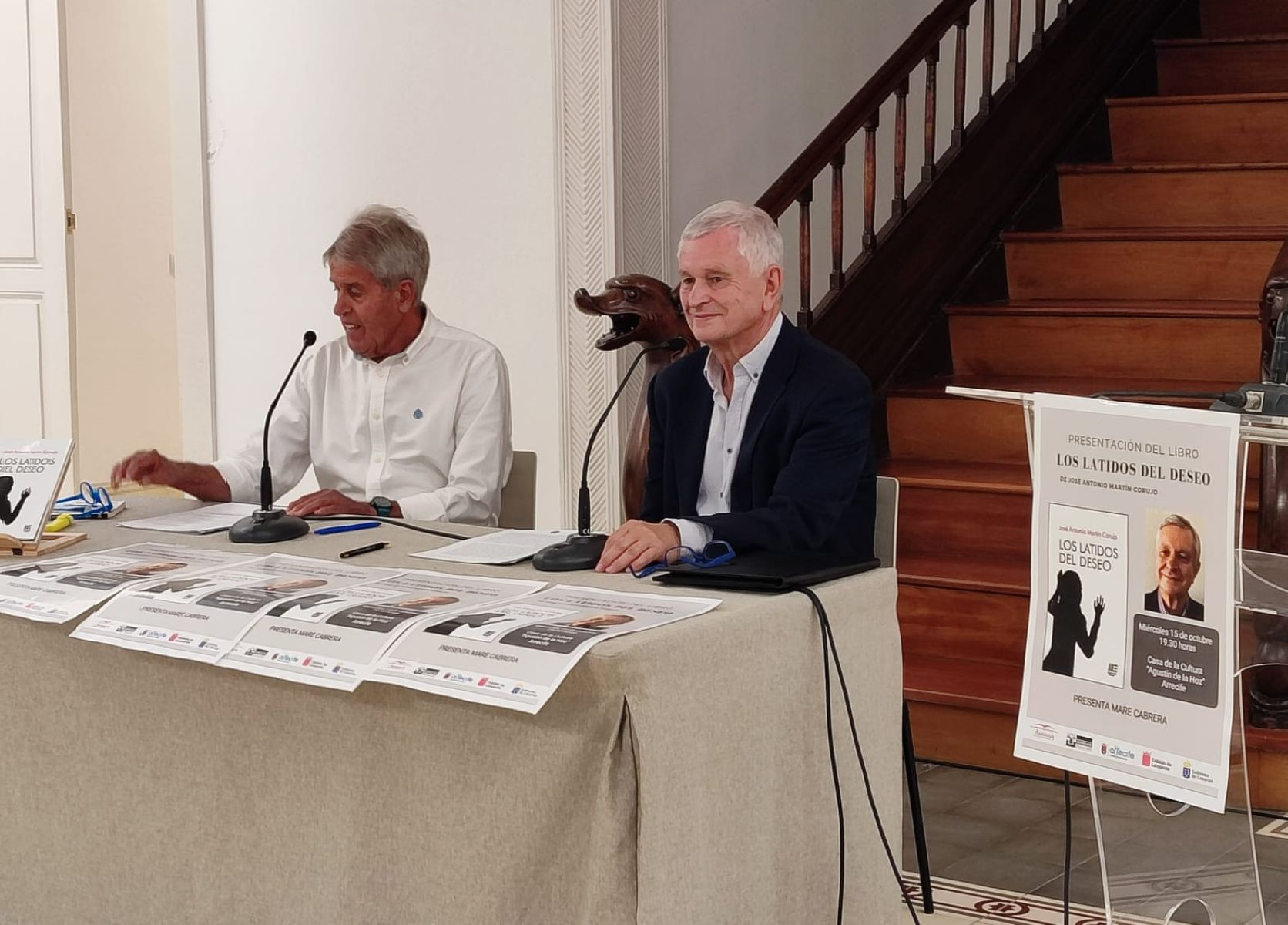 Presentación del libro Los latidos del deseo