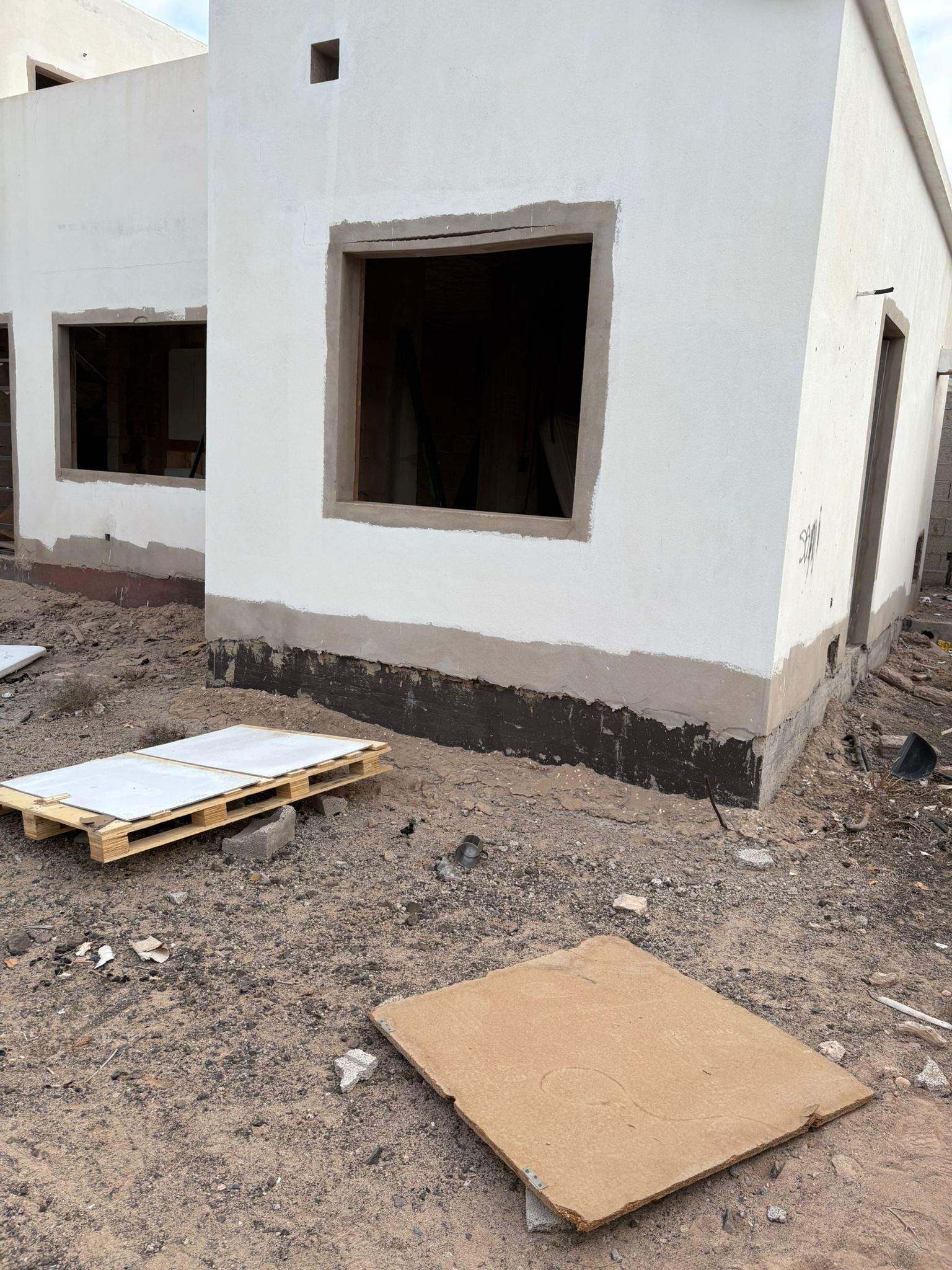 Desperfectos ocasionados en las viviendas. Foto: Cedidas.