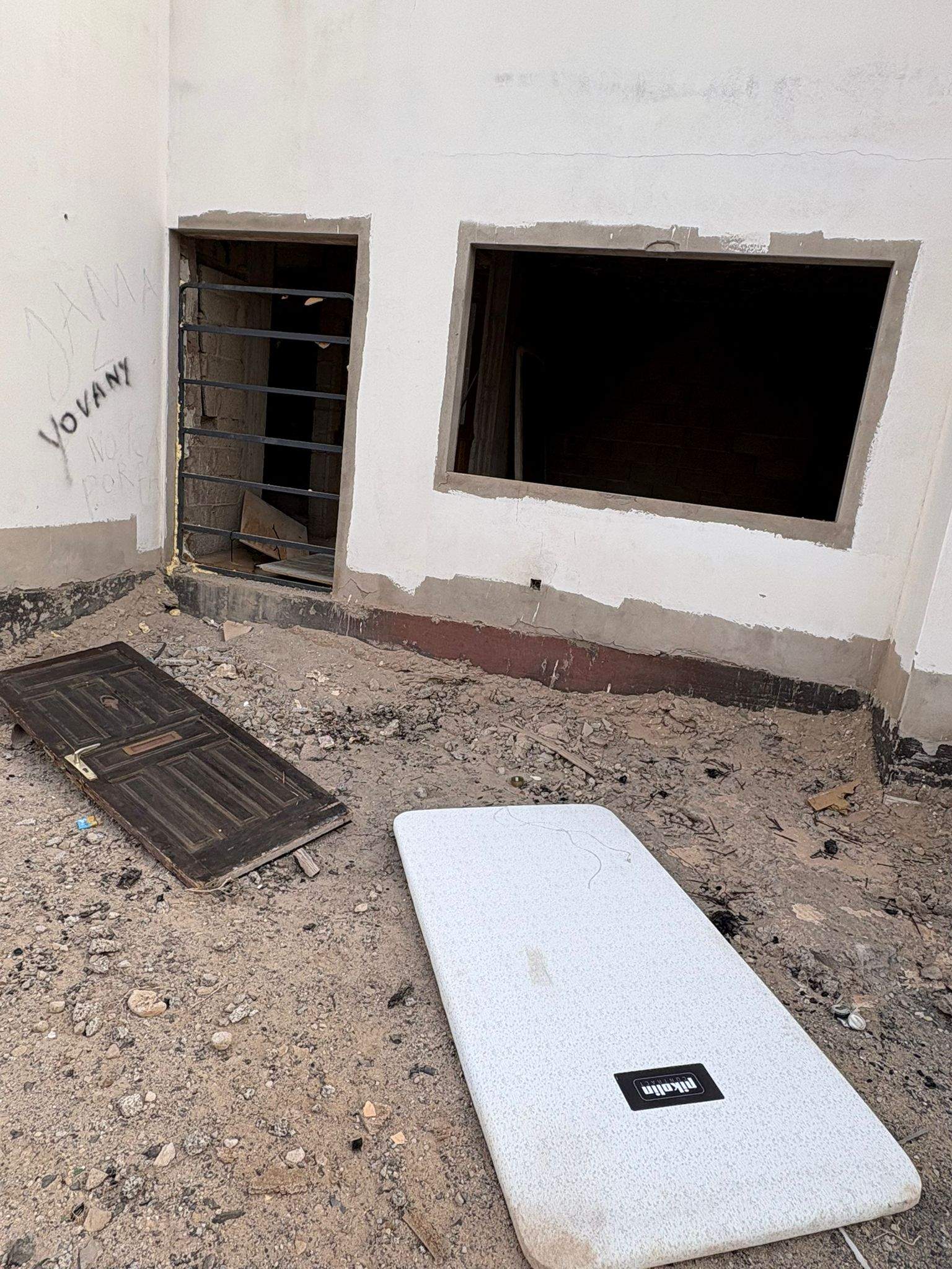 Desperfectos ocasionados en las viviendas. Foto: Cedidas.