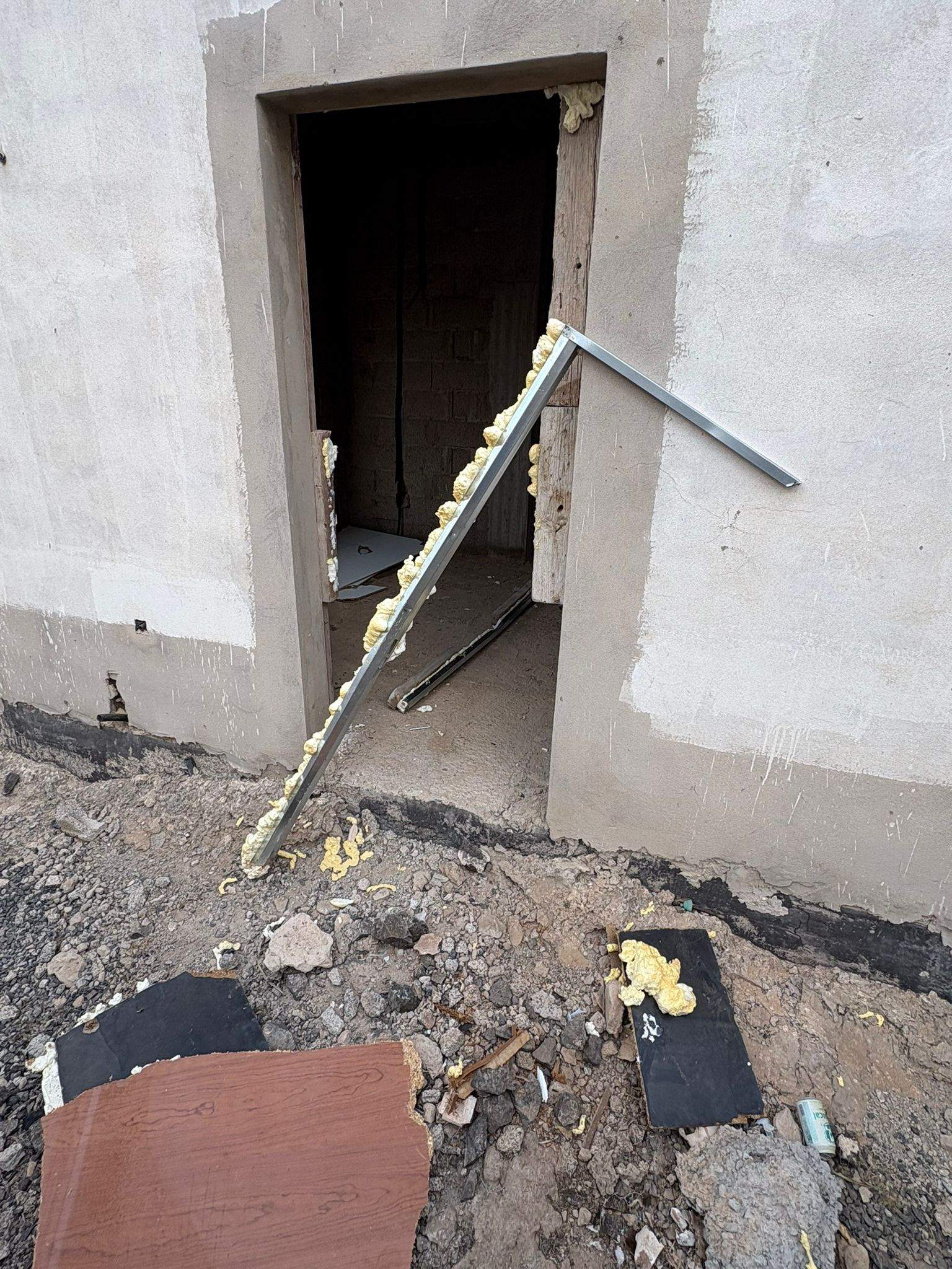 Desperfectos ocasionados en las viviendas. Foto: Cedidas.