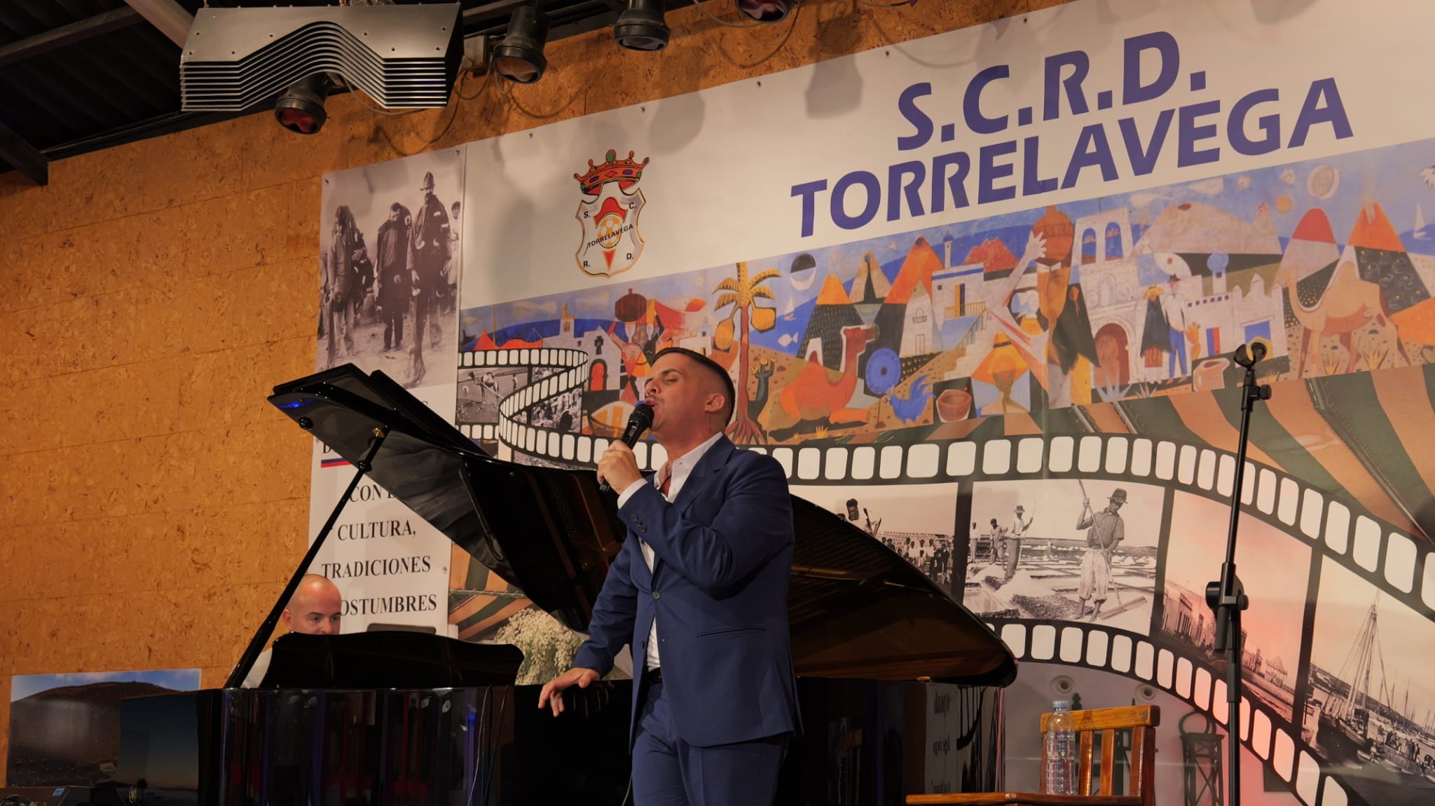 Besay Pérez en Lanzarote. Fotos: La Voz.