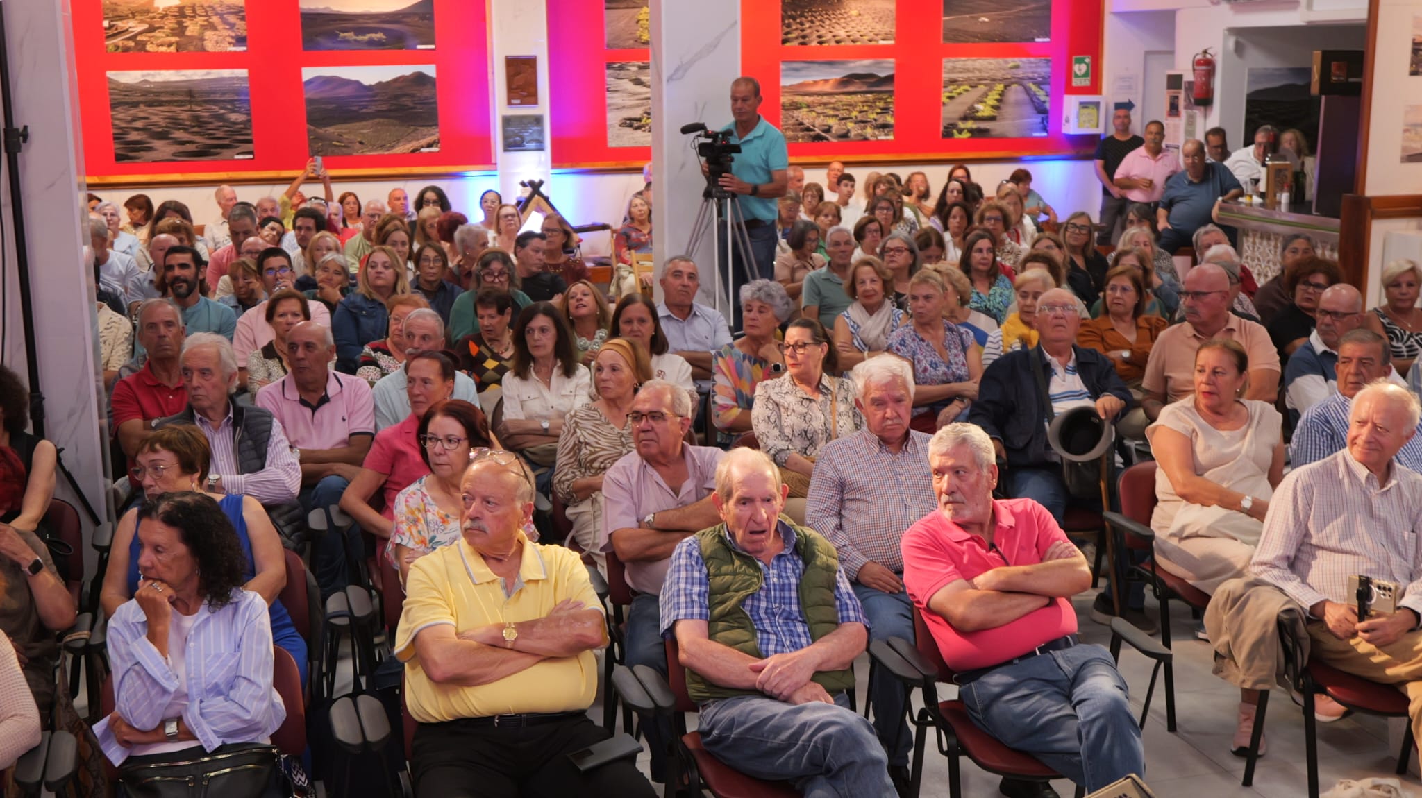 Besay Pérez en Lanzarote. Fotos: La Voz.