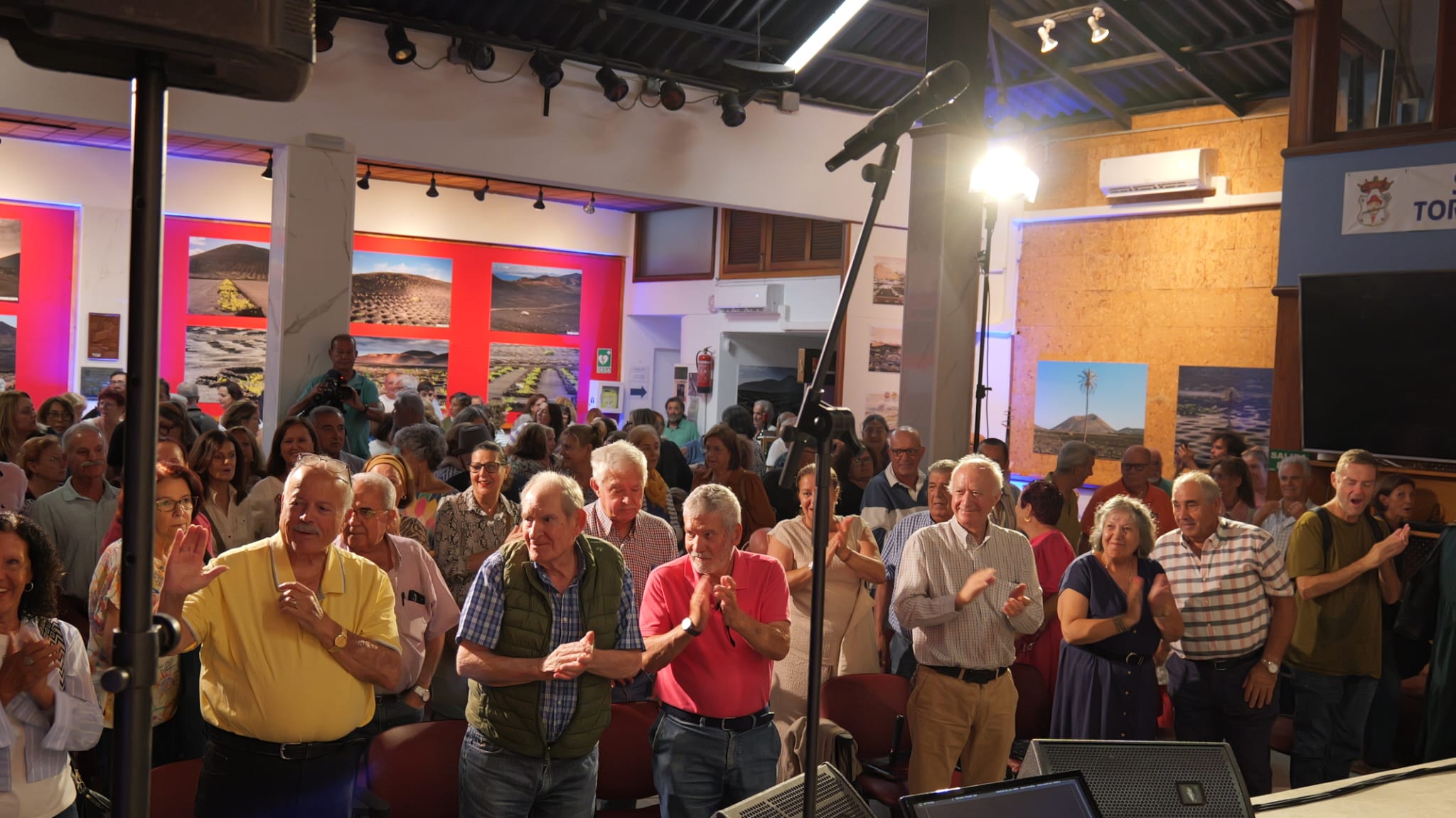 Besay Pérez en Lanzarote. Fotos: La Voz.