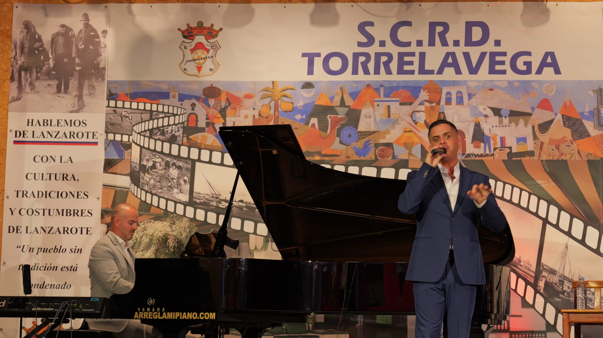 Besay Pérez en Lanzarote. Fotos: La Voz.