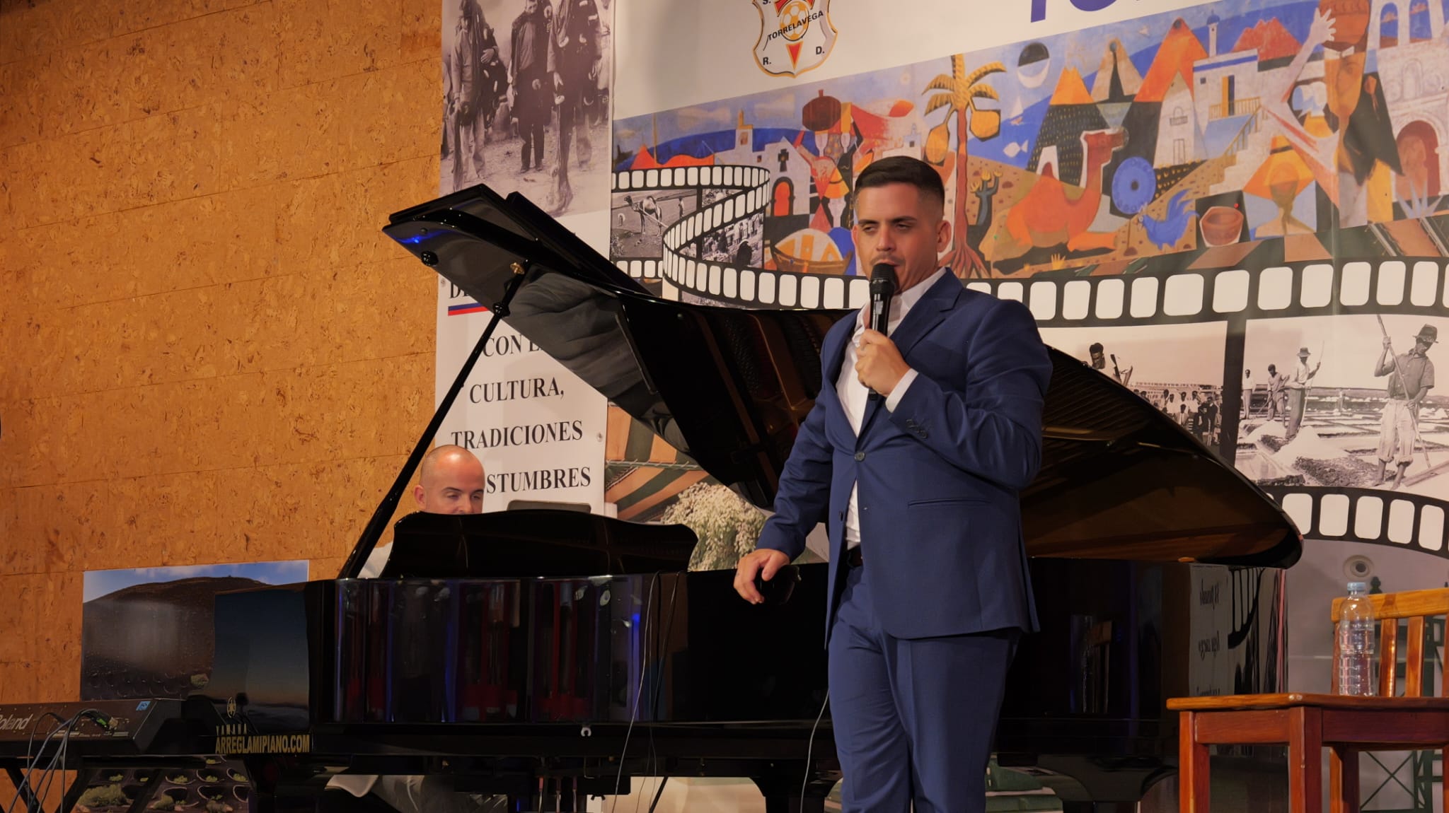 Besay Pérez en Lanzarote. Fotos: La Voz.