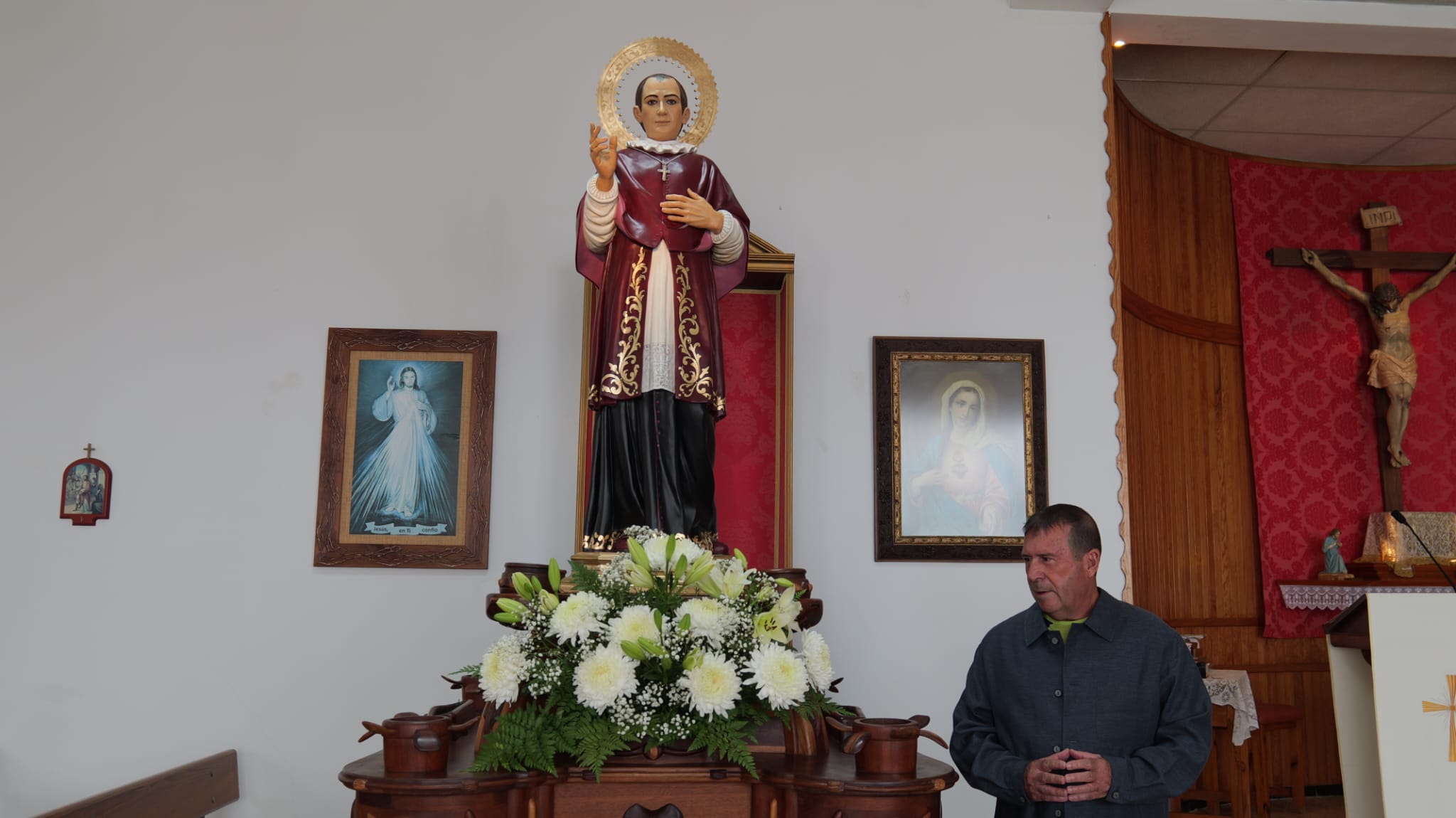 Imagen restaurada de San Antonio María Claret.