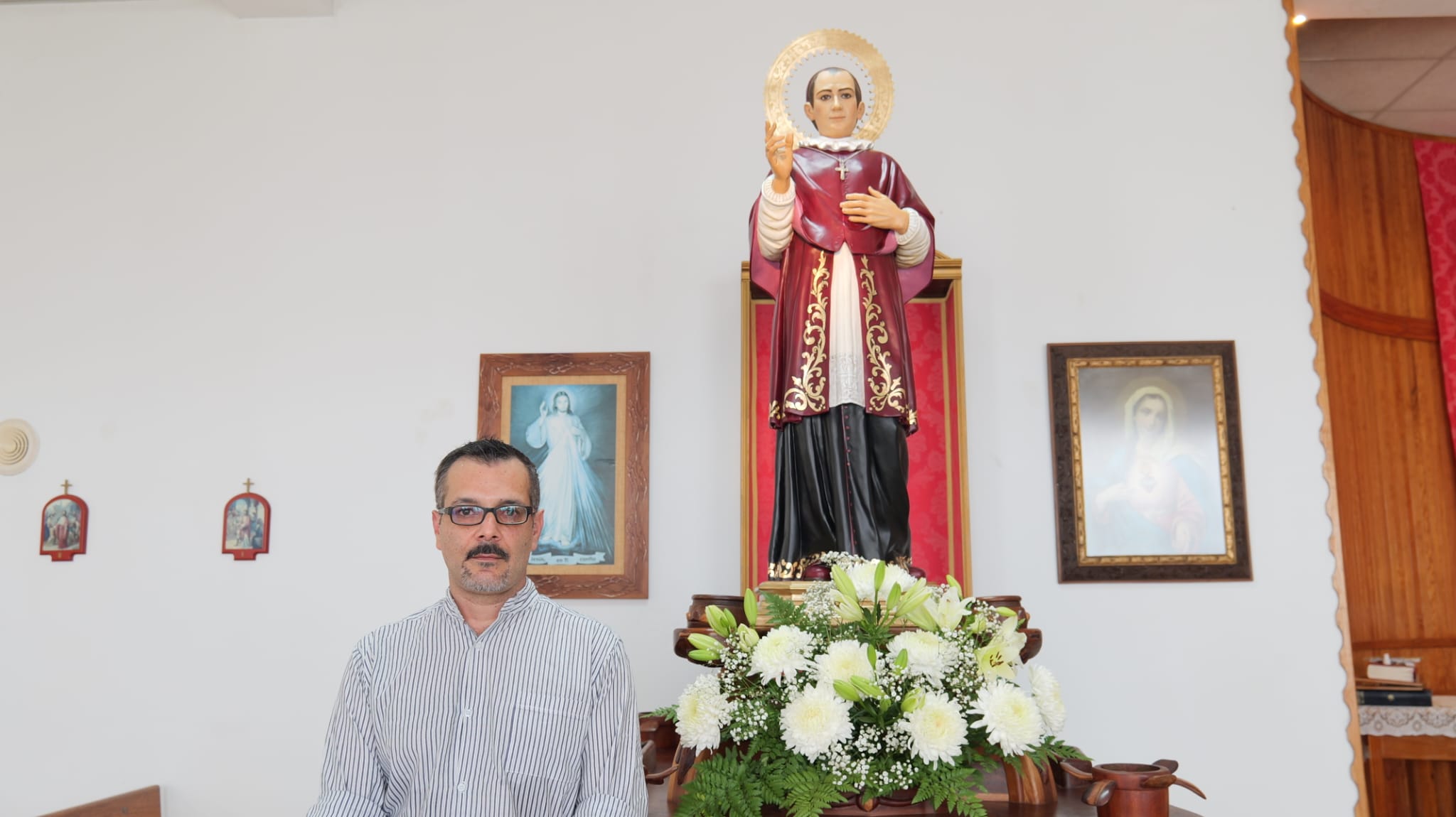 Imagen restaurada de San Antonio María Claret.