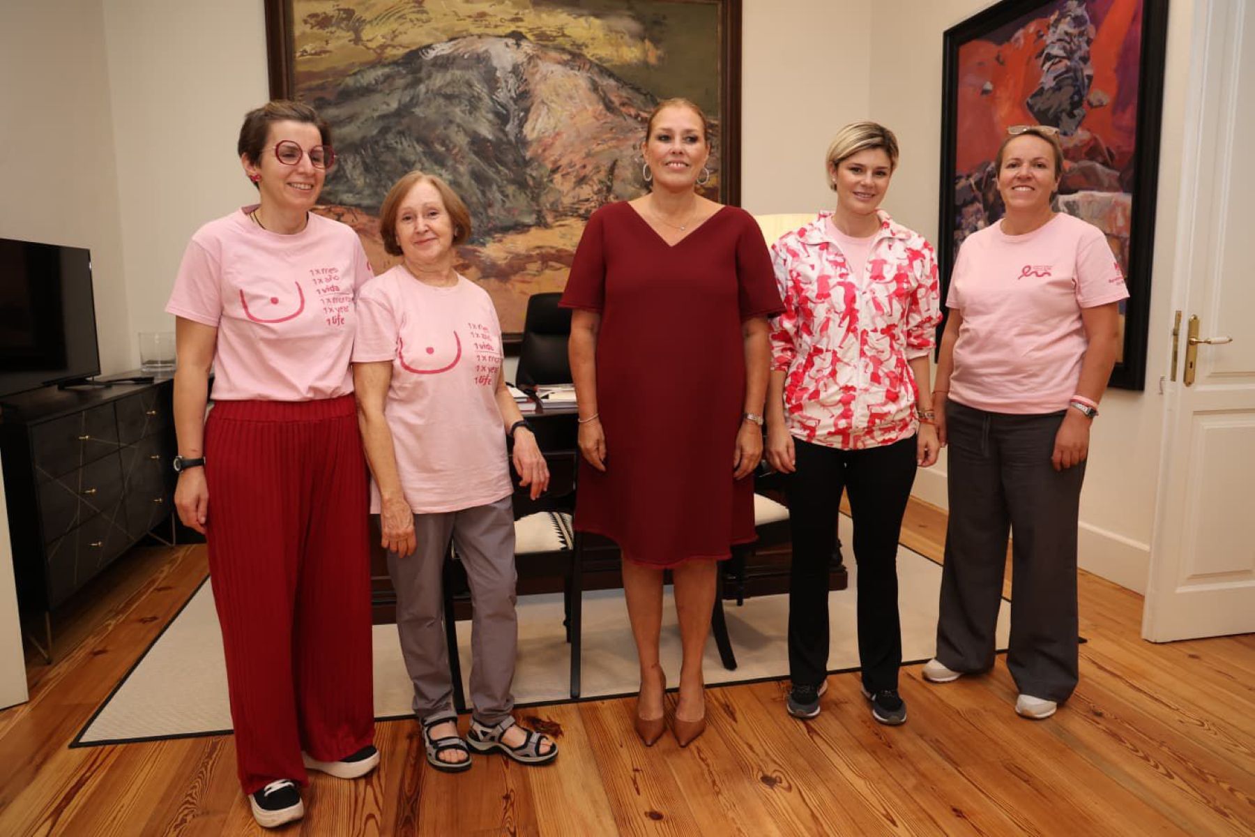 Pérez recibe a la Fundación Canaria Carrera por la Vida