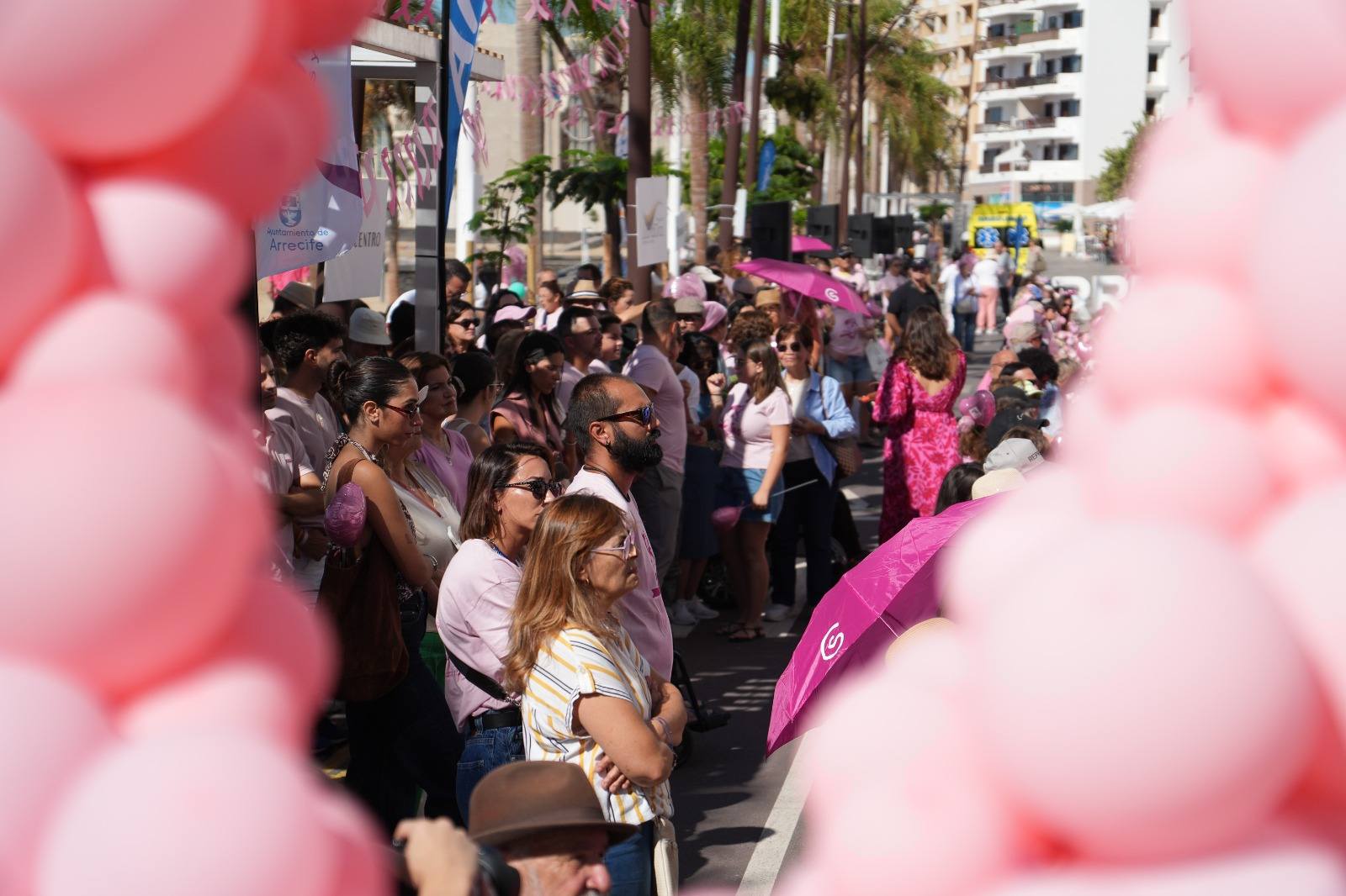 El Reducto acoge una pasarela para apoyar a las personas pacientes de cáncer