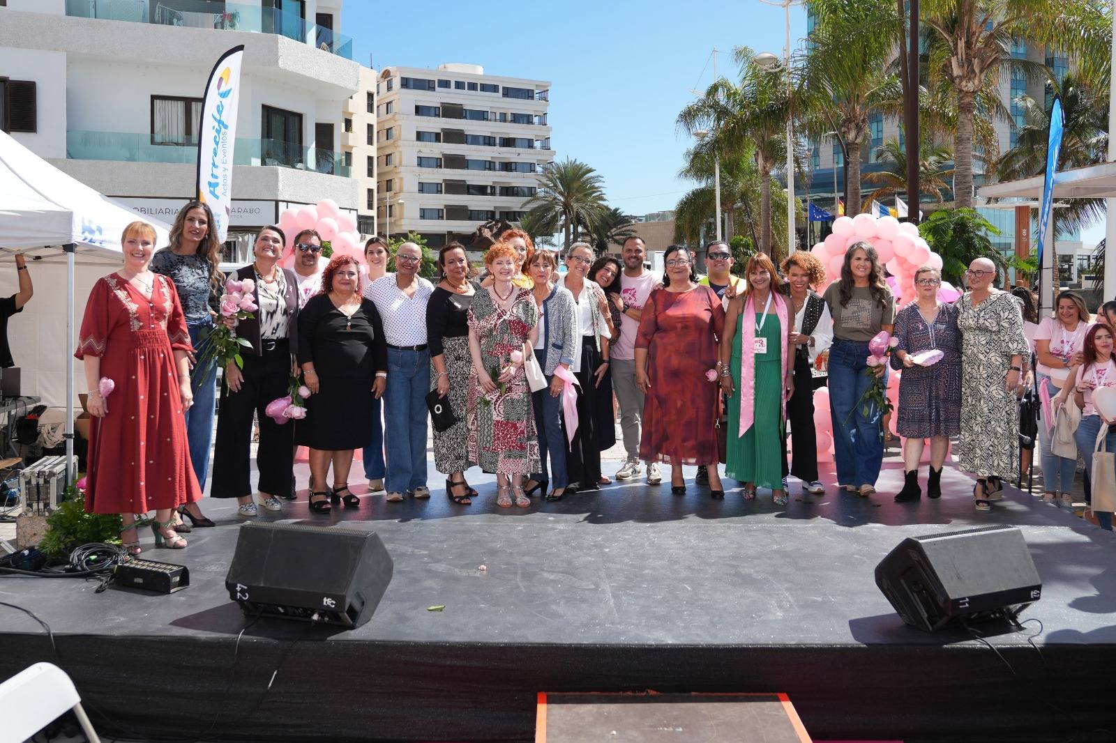 El Reducto acoge una pasarela para apoyar a las personas pacientes de cáncer