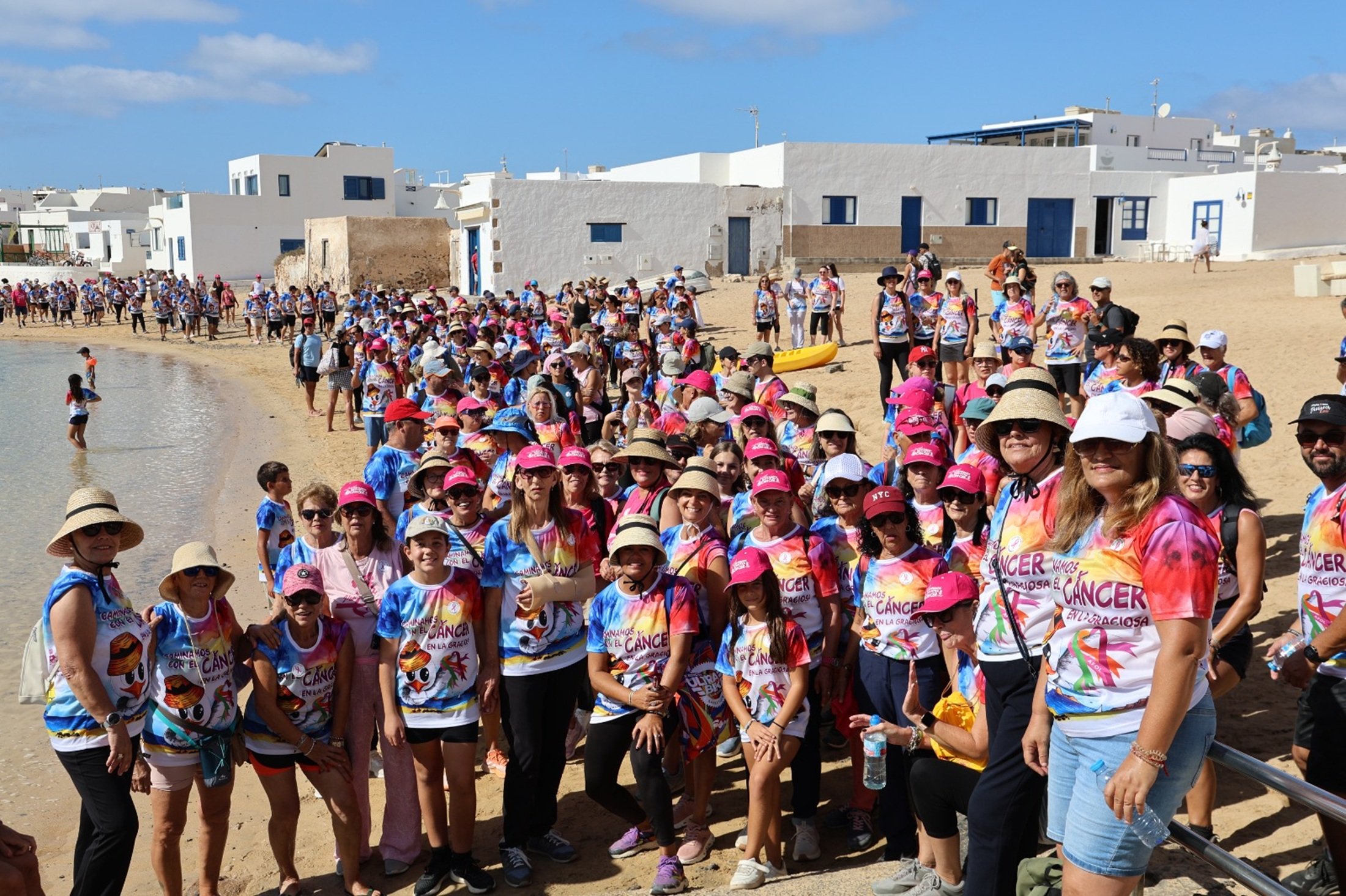 'Caminamos con el Cáncer'. Foto: Norberto de León