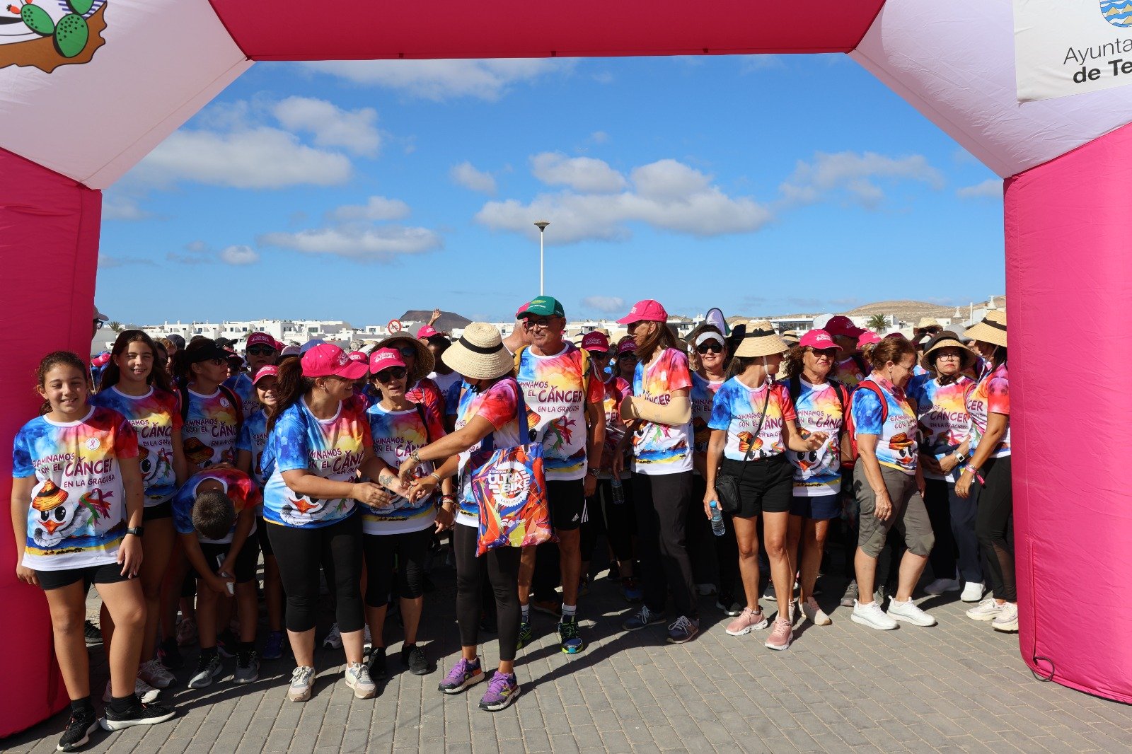 IX Caminata Caminamos con el Cáncer. Foto: Norberto de León