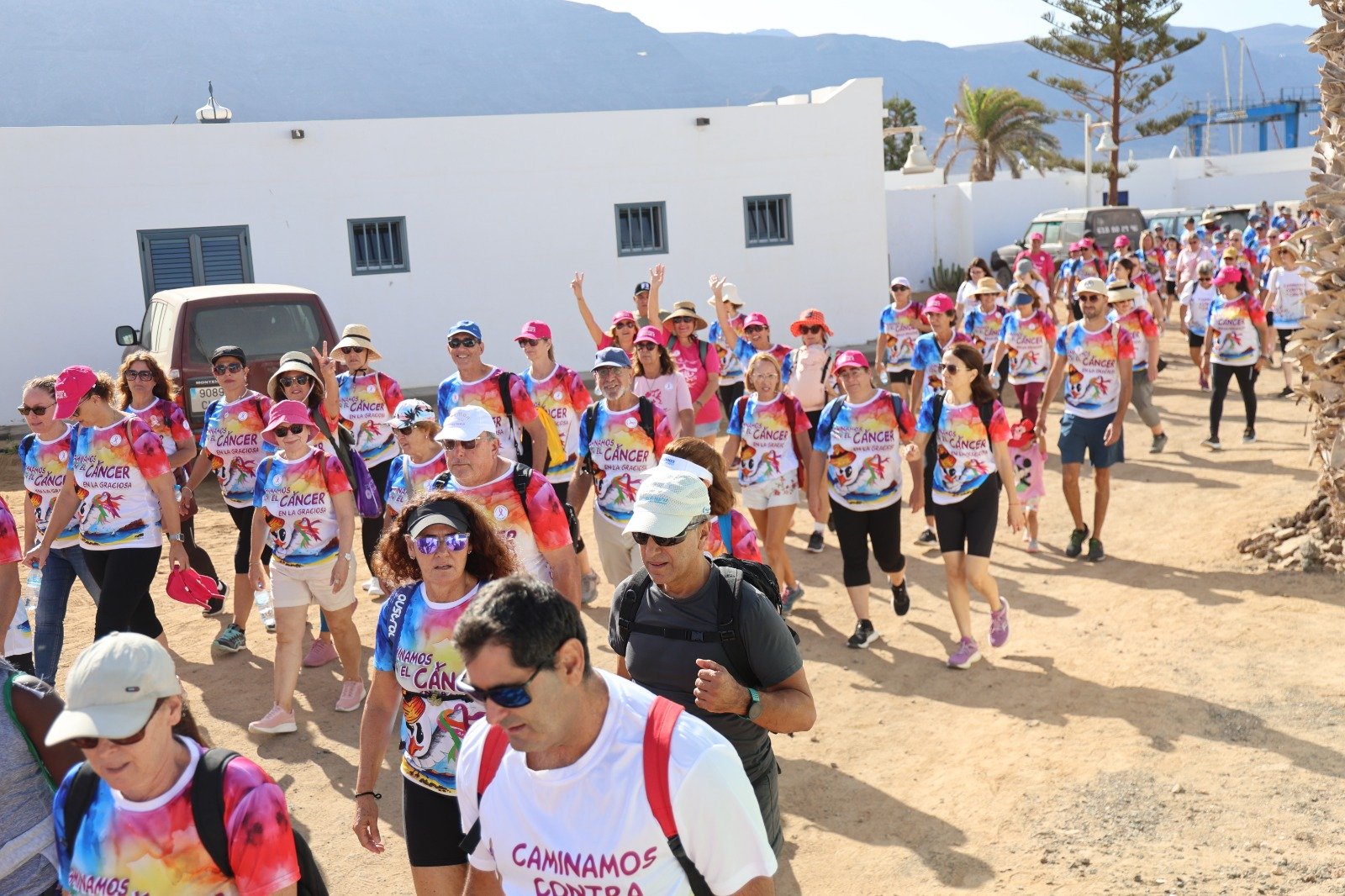 IX Caminata Caminamos con el Cáncer. Foto: Norberto de León