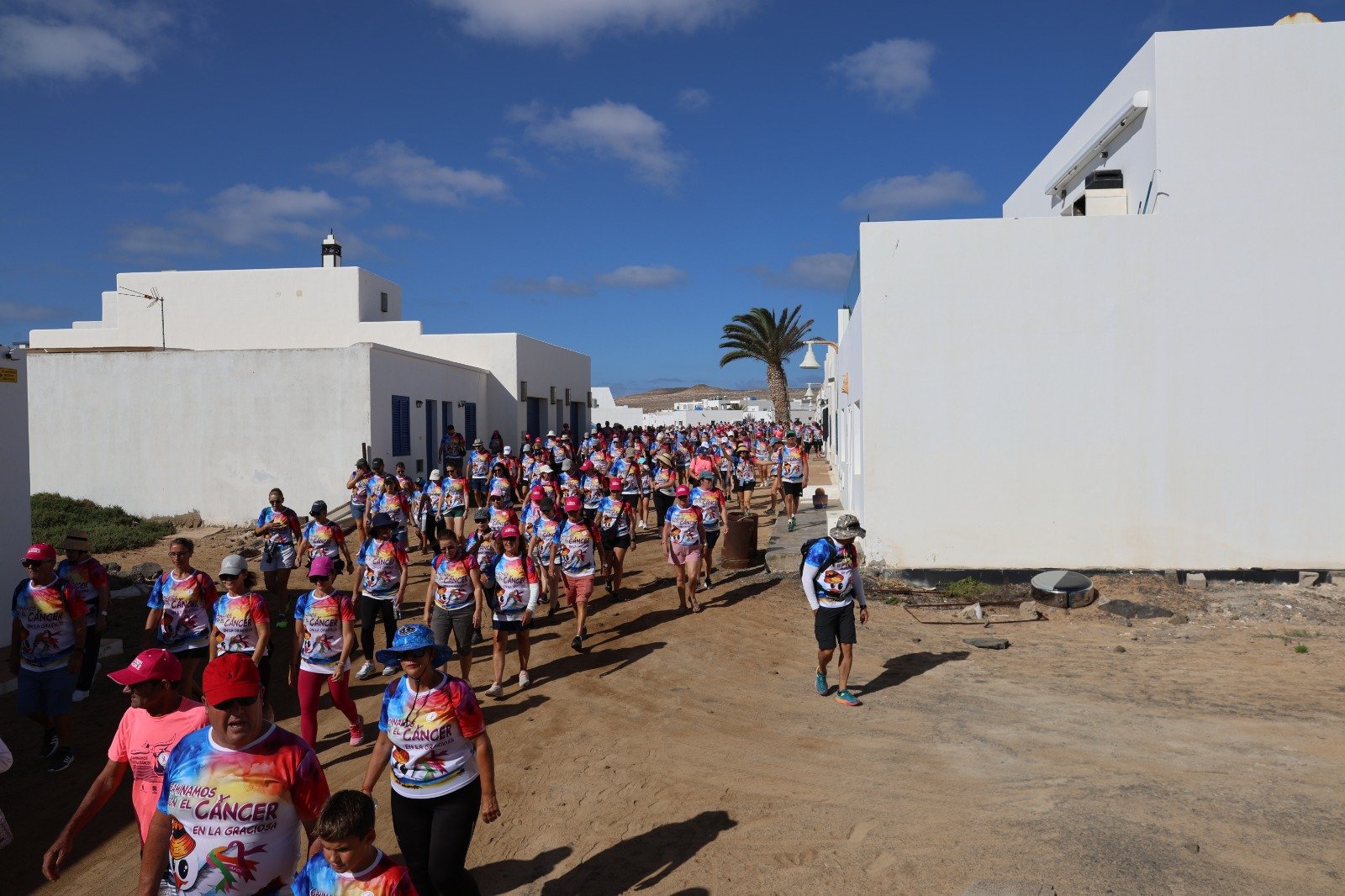 IX Caminata Caminamos con el Cáncer. Foto: Norberto de León