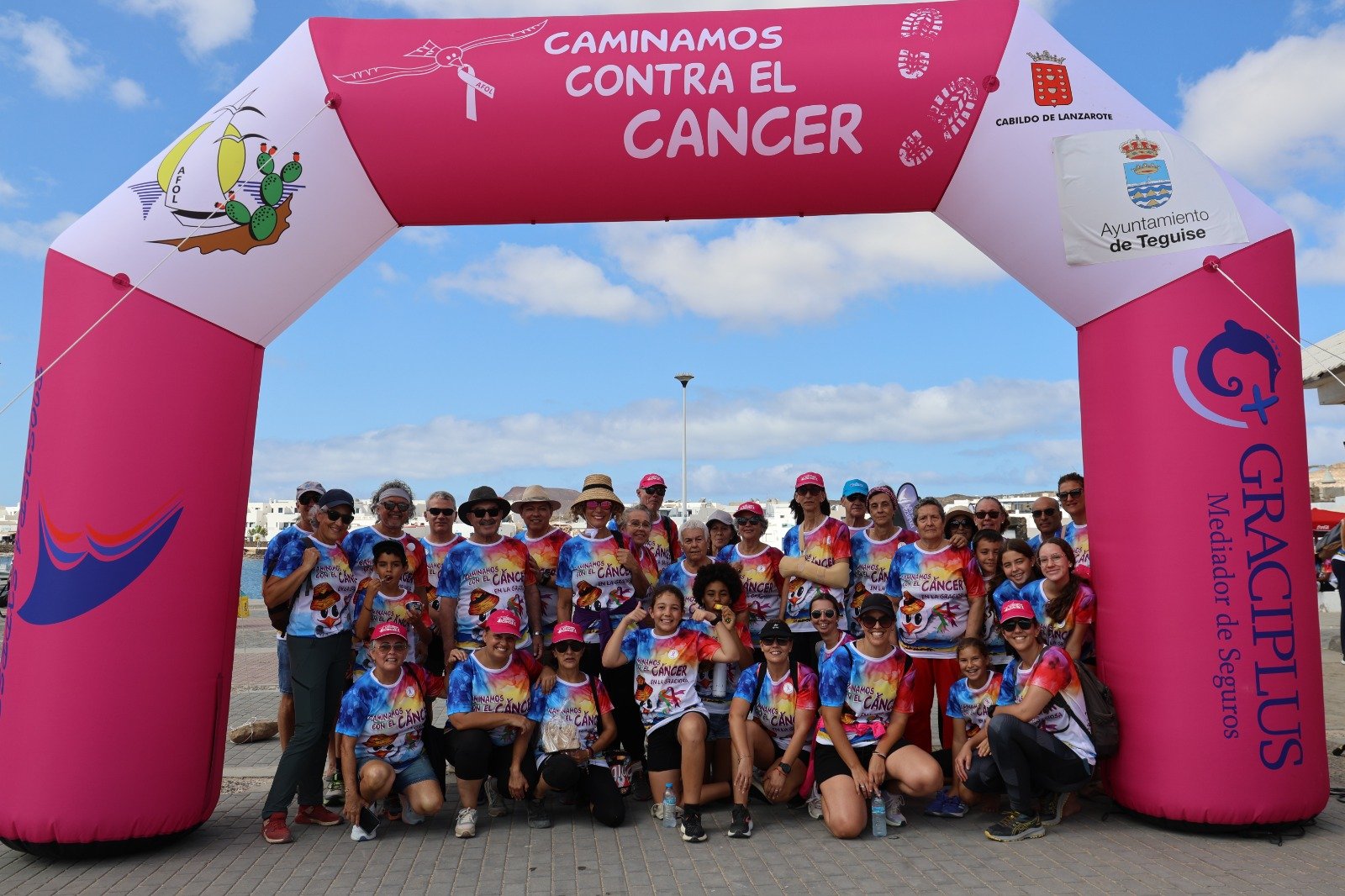 IX Caminata Caminamos con el Cáncer. Foto: Norberto de León