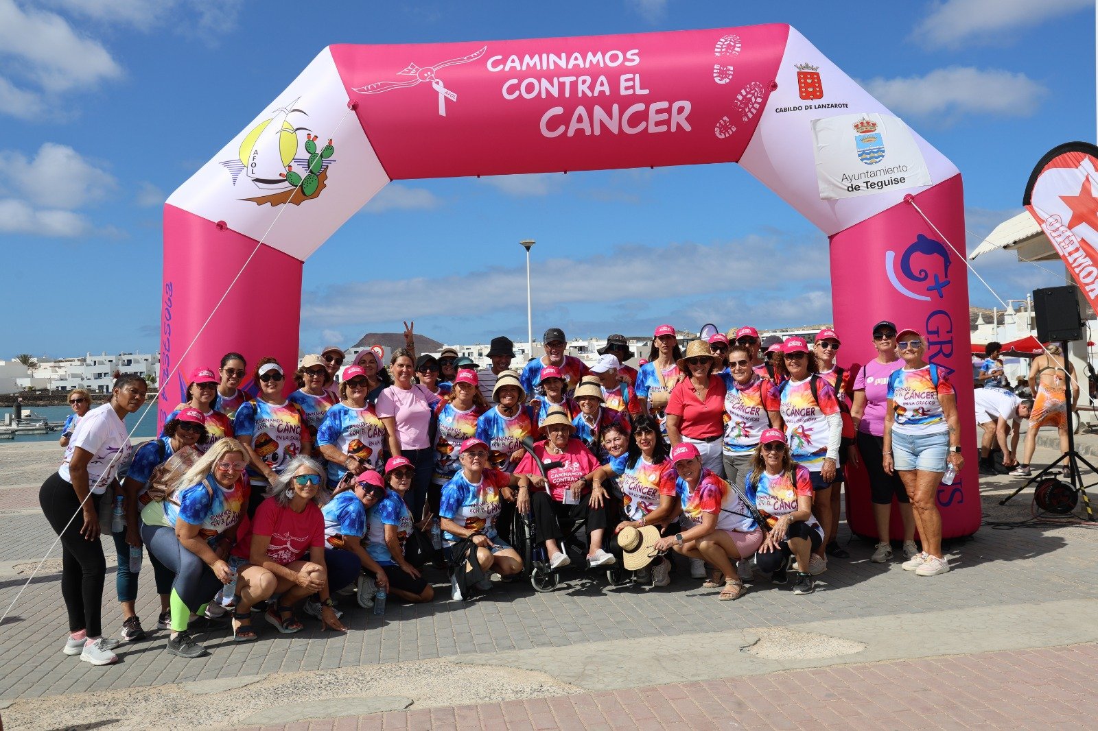 IX Caminata Caminamos con el Cáncer. Foto: Norberto de León