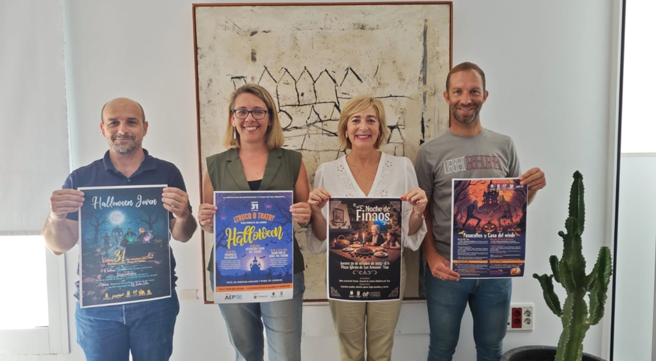 Presentación de la programación de las actividades en Tías