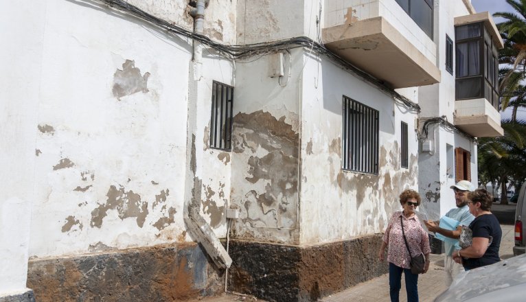 Estado de las cien viviendas de Titerroy. Foto: Juan Mateos. Estado de las cien viviendas de Titerroy. Foto: Juan Mateos.