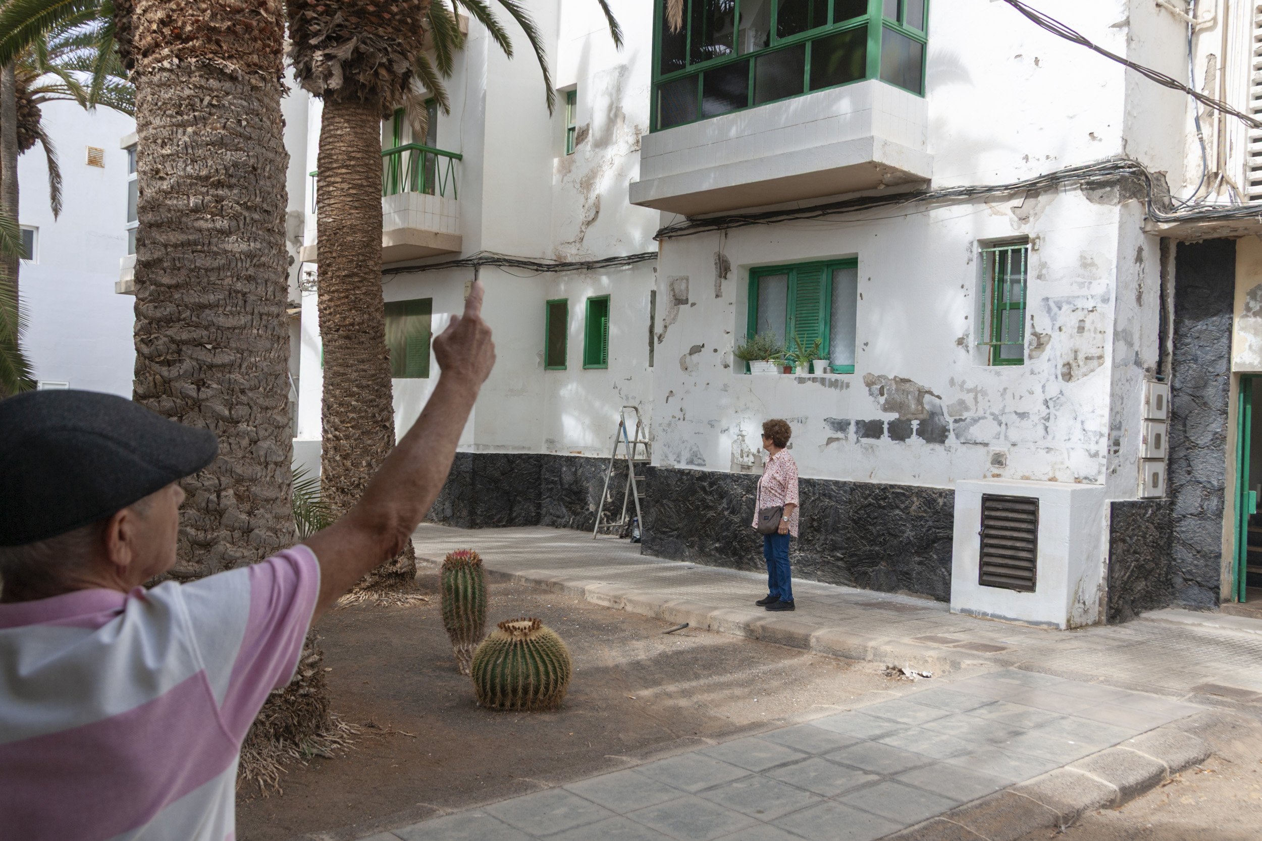 Estado de las cien viviendas de Titerroy. Fotos: Juan Mateos. Estado de las cien viviendas de Titerroy. Fotos: Juan Mateos.