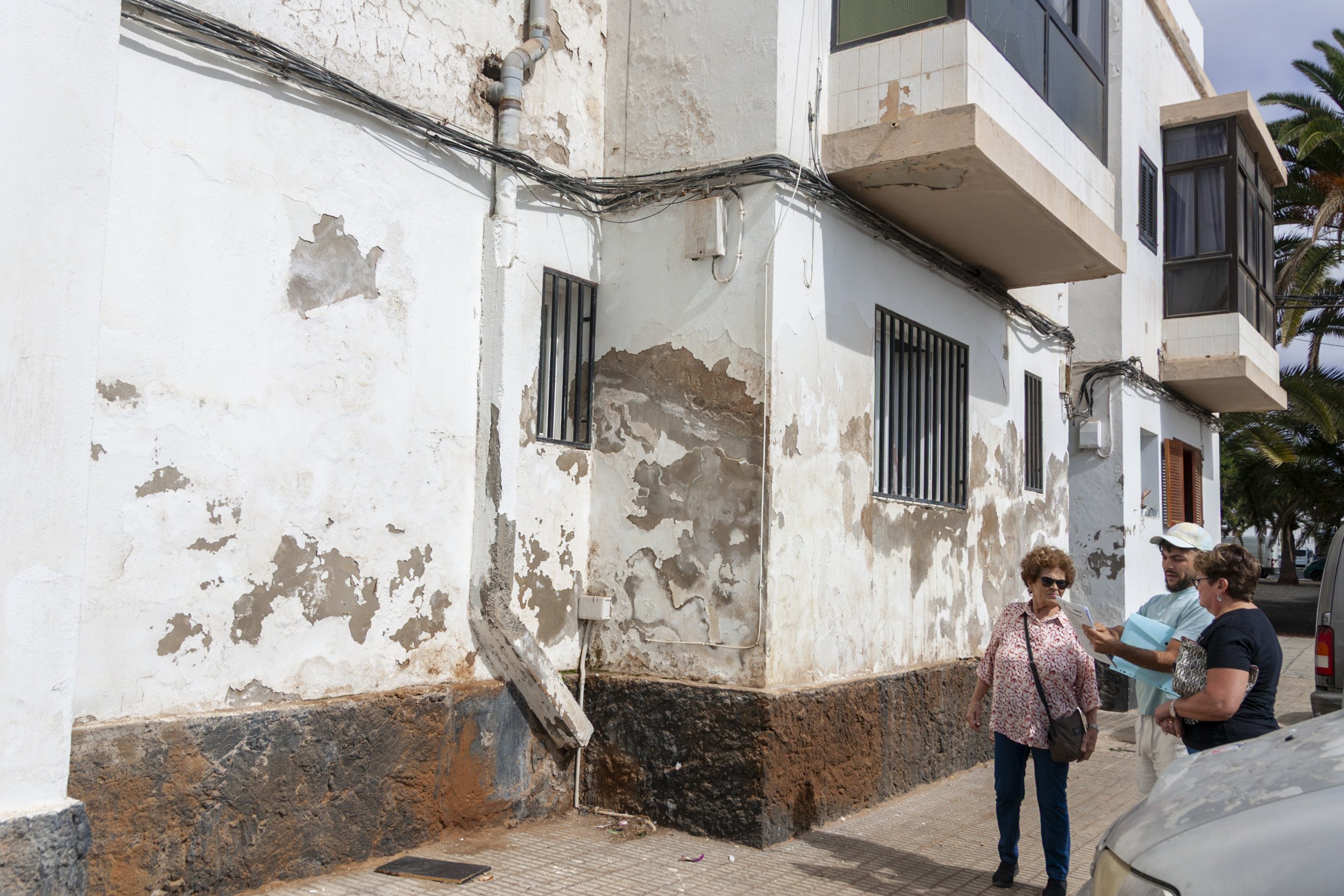 Estado de las cien viviendas de Titerroy. Fotos: Juan Mateos. Estado de las cien viviendas de Titerroy. Fotos: Juan Mateos.